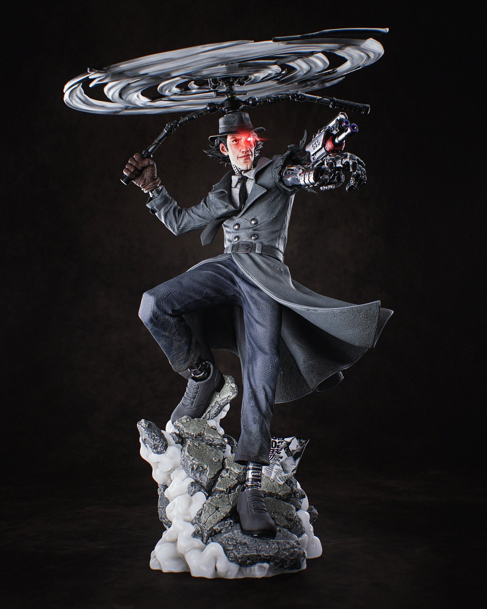 Inspector Gadget - CA 3D Studios - Dark Forge Arts