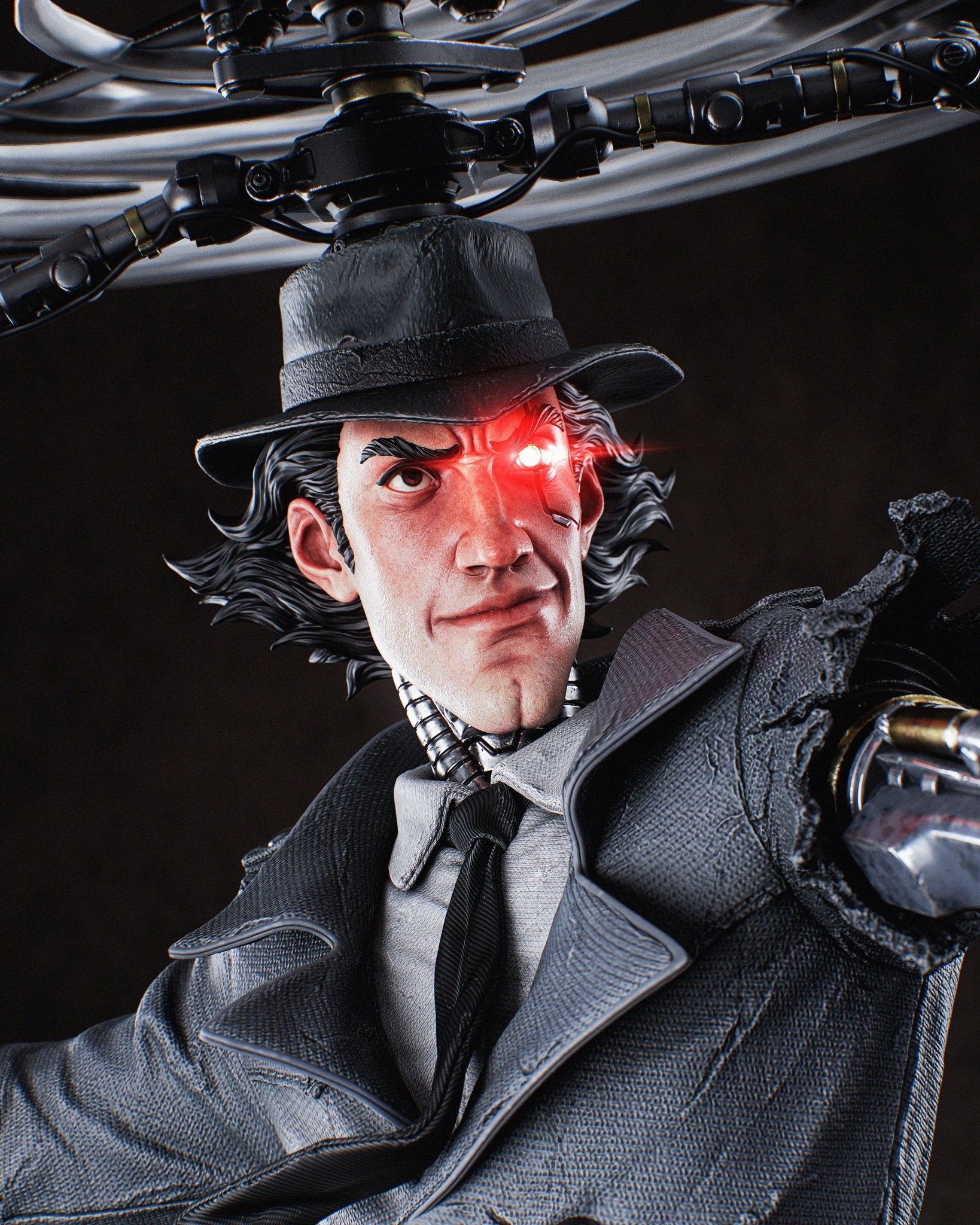 Inspector Gadget - CA 3D Studios - Dark Forge Arts