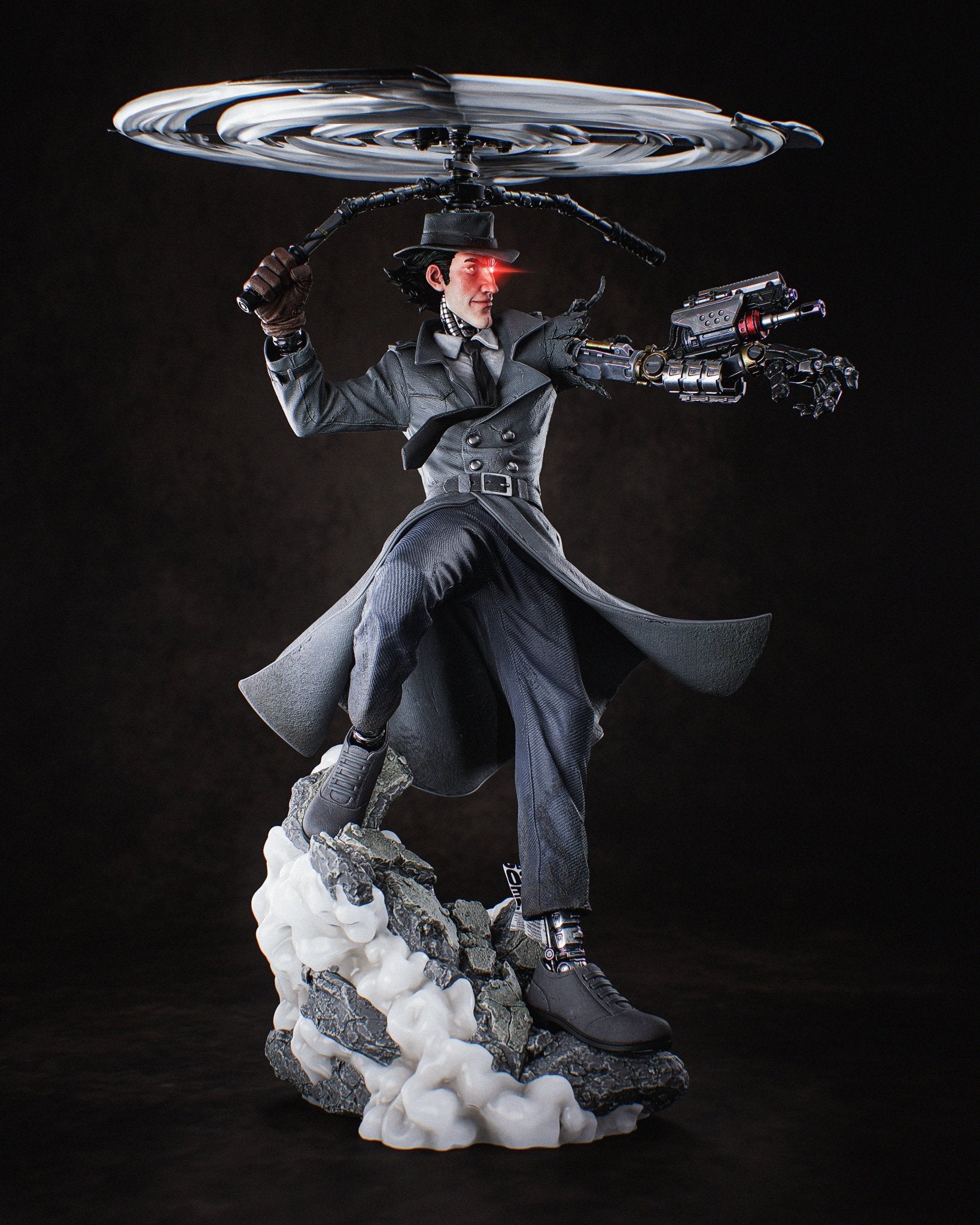 Inspector Gadget - CA 3D Studios - Dark Forge Arts