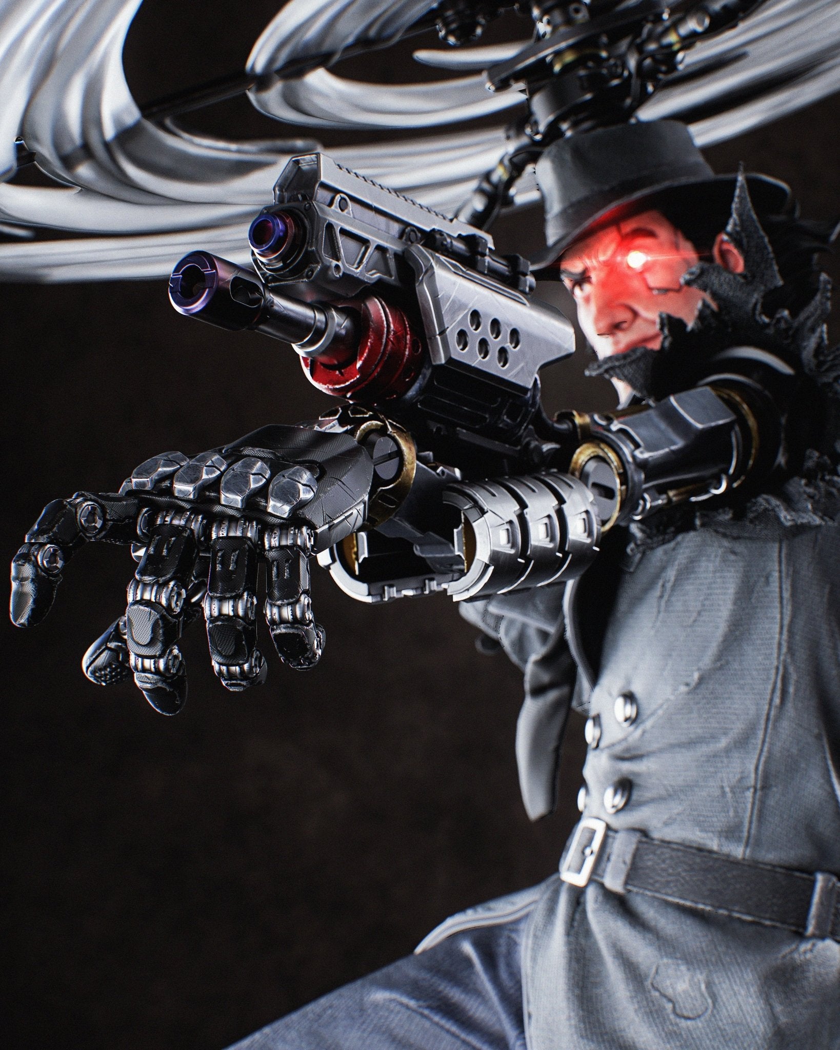 Inspector Gadget - CA 3D Studios - Dark Forge Arts