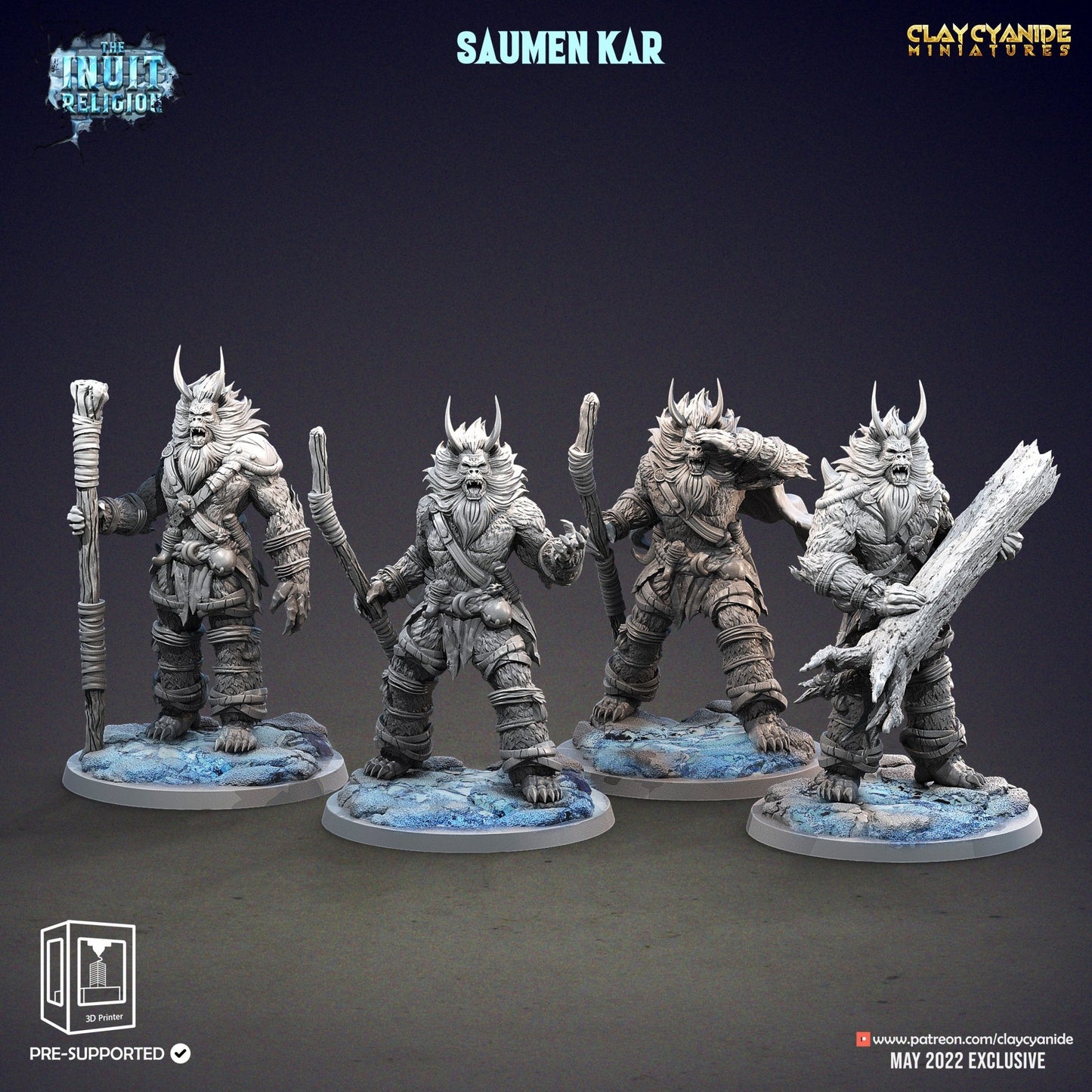 Inuit Religion - ClayCyanide - Dark Forge Arts