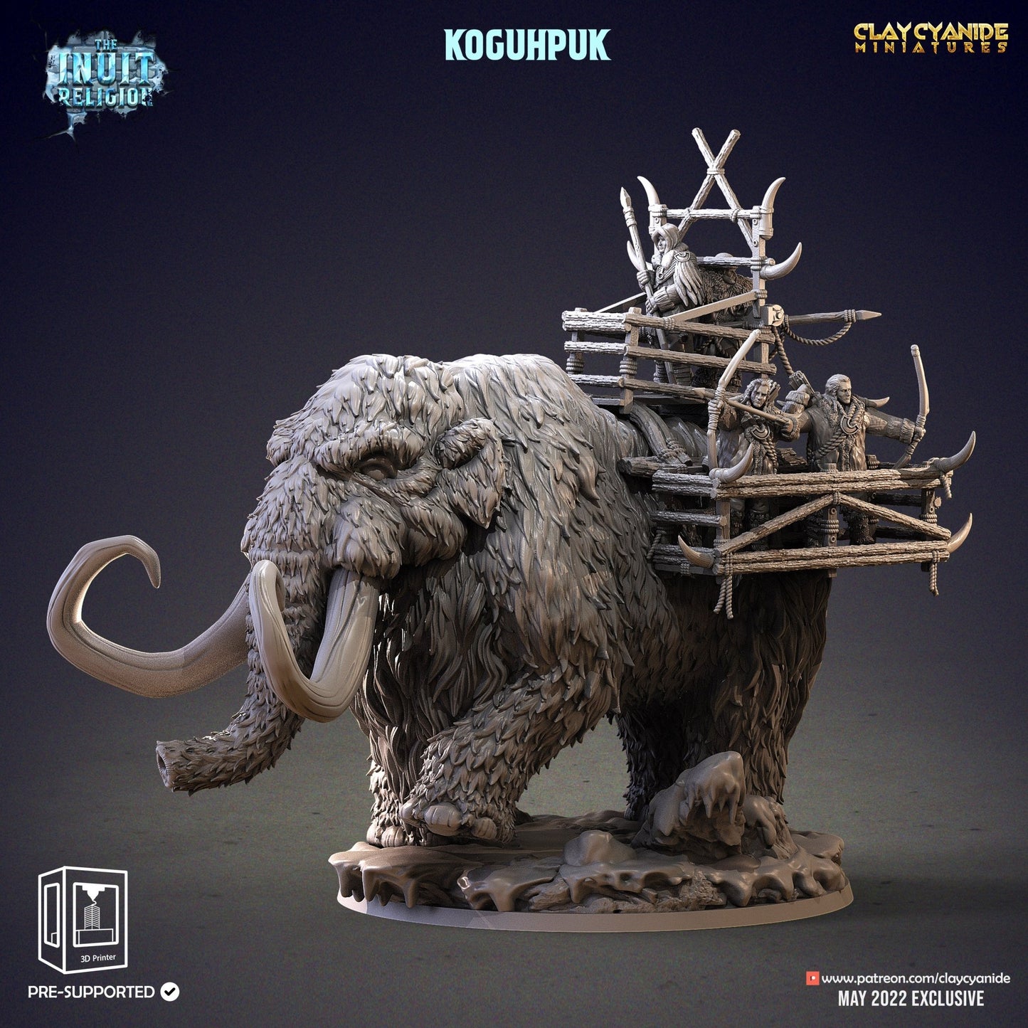 Inuit Religion - ClayCyanide - Dark Forge Arts