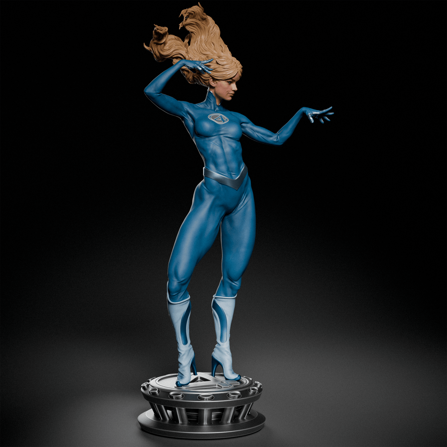 Invisible Woman - CA 3D Studios - Dark Forge Arts