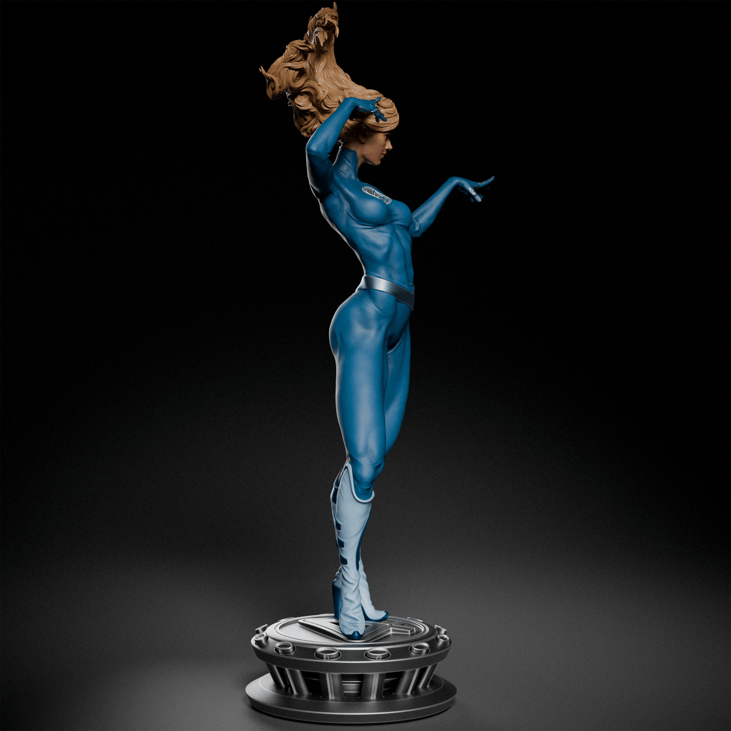 Invisible Woman - CA 3D Studios - Dark Forge Arts