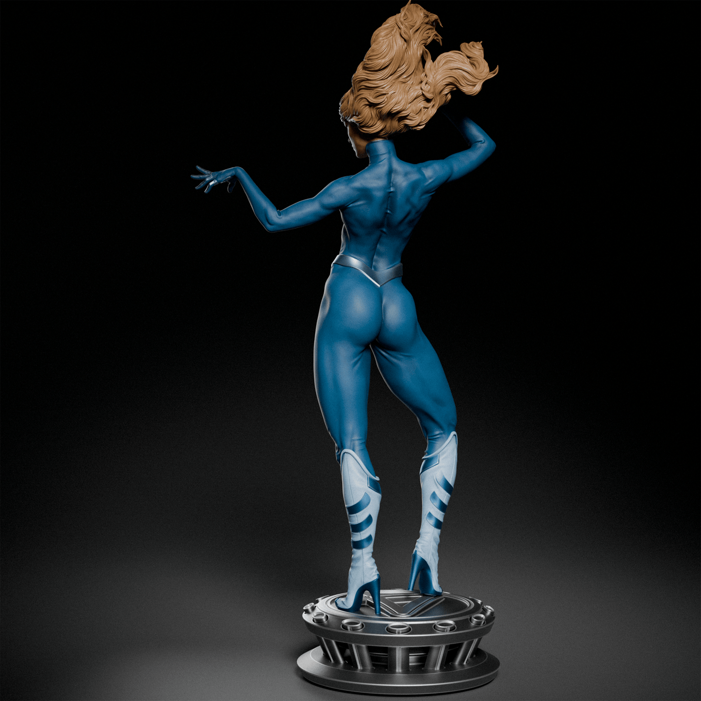 Invisible Woman - CA 3D Studios - Dark Forge Arts