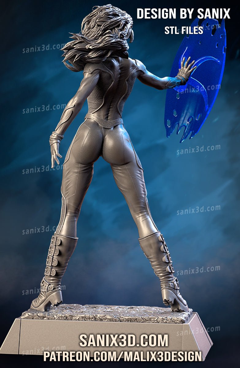 Invisible Woman - Fantastic Four - Sanix3D - Dark Forge Arts