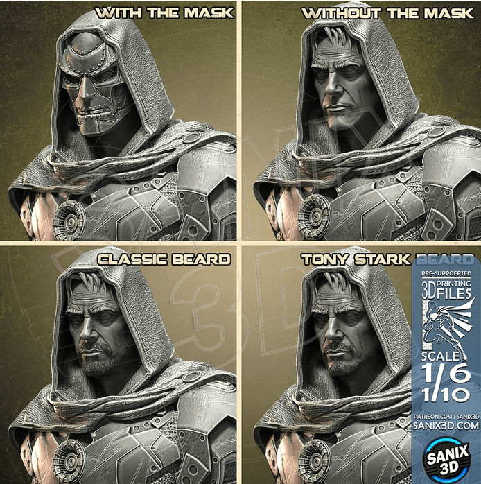 Iron Doom - Sanix3D - Dark Forge Arts