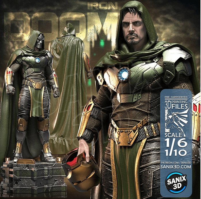 Iron Doom - Sanix3D - Dark Forge Arts