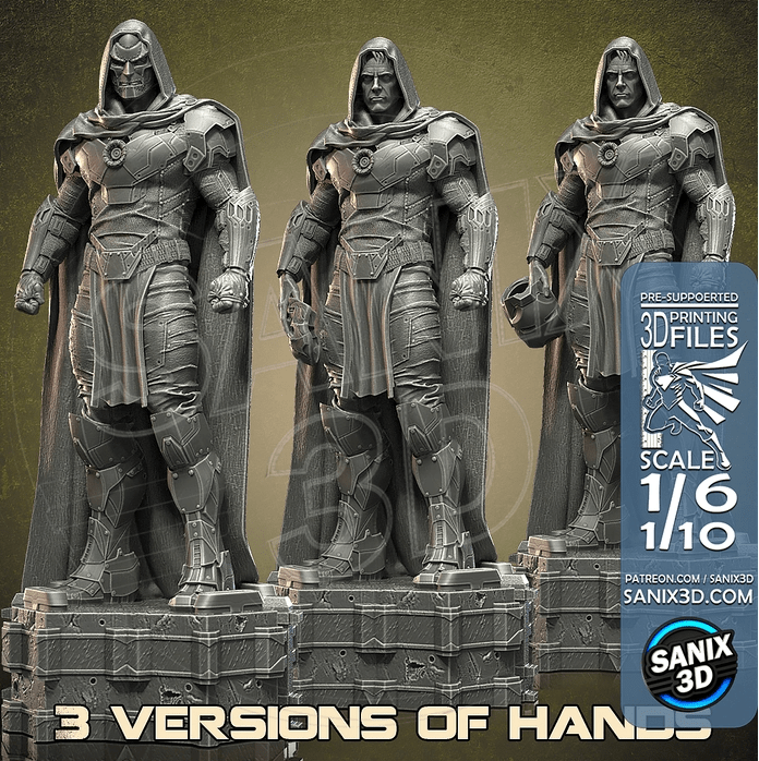 Iron Doom - Sanix3D - Dark Forge Arts