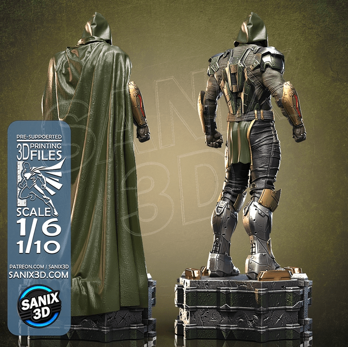 Iron Doom - Sanix3D - Dark Forge Arts