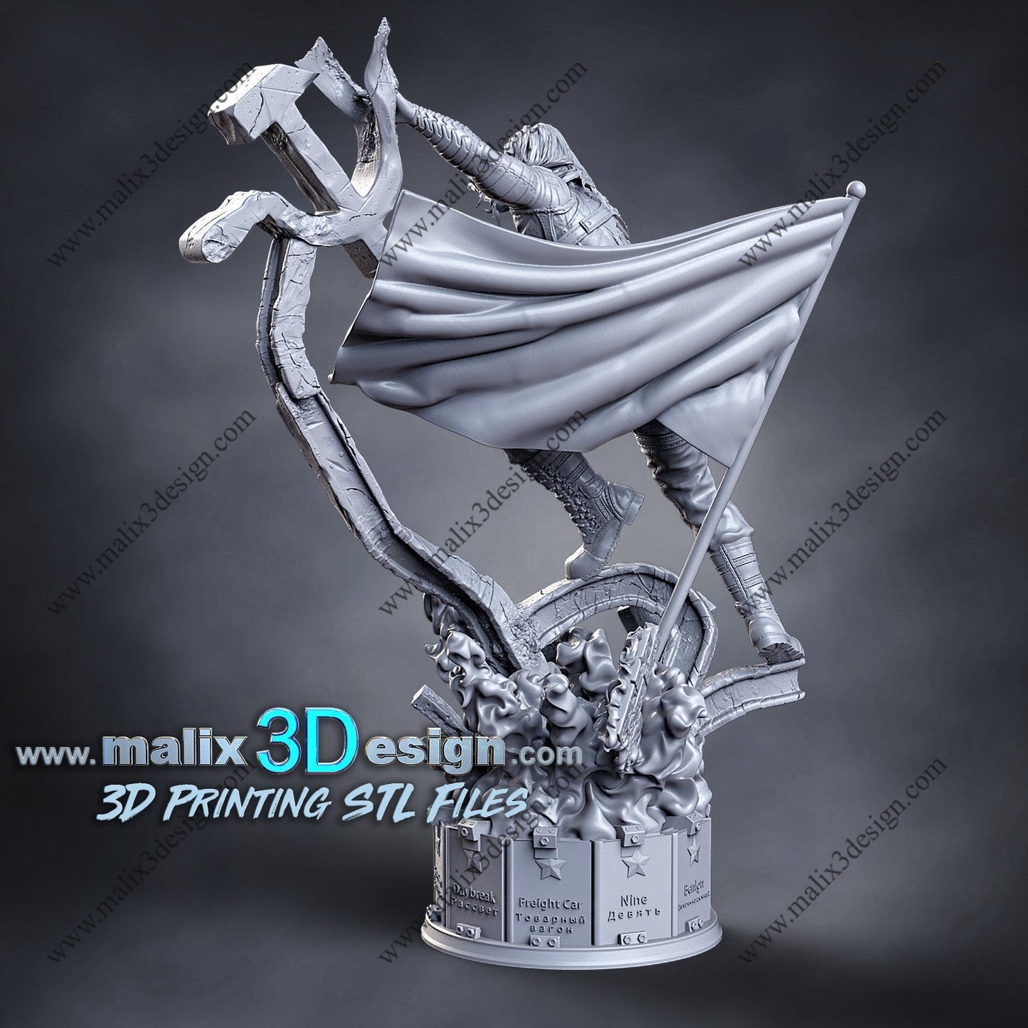 Iron Hand Soldier - Sanix3D - Dark Forge Arts