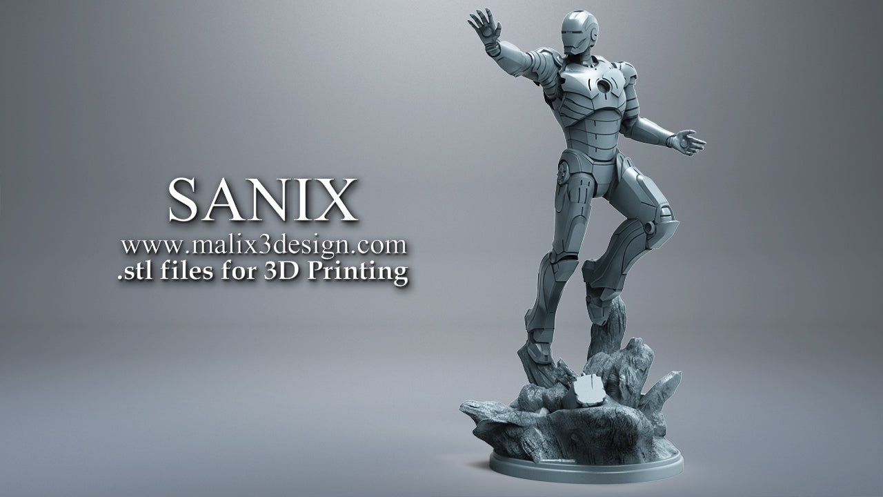Iron - Man - Sanix3D - Dark Forge Arts