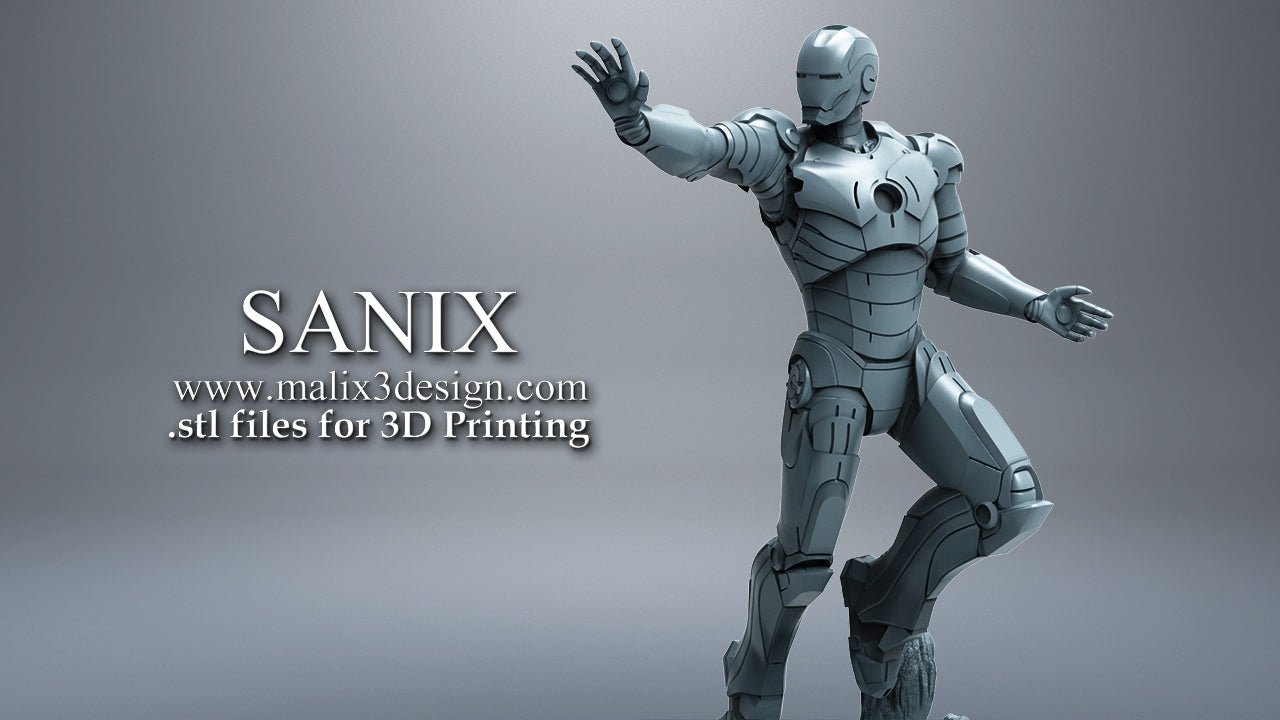 Iron - Man - Sanix3D - Dark Forge Arts