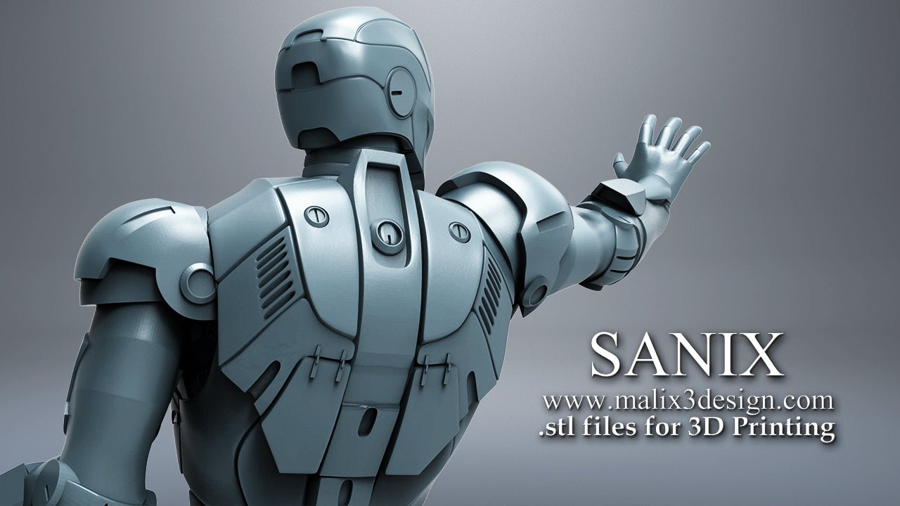 Iron - Man - Sanix3D - Dark Forge Arts