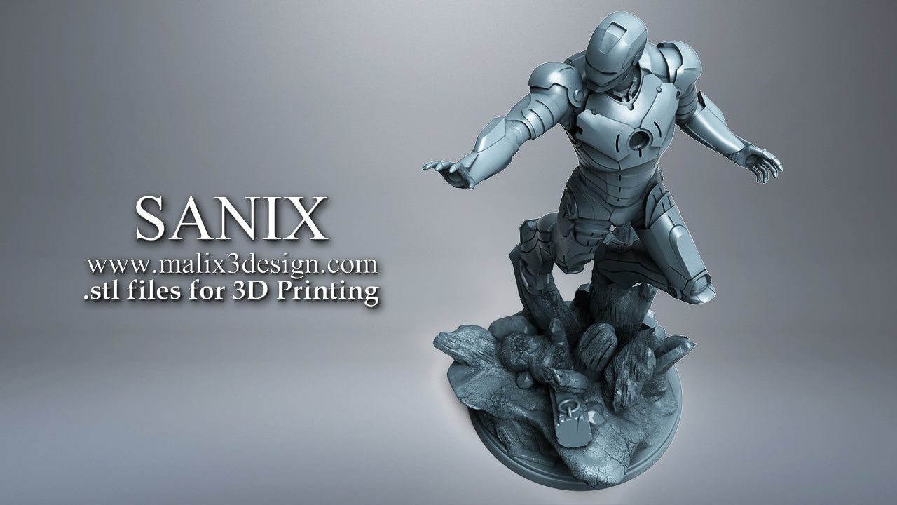 Iron - Man - Sanix3D - Dark Forge Arts