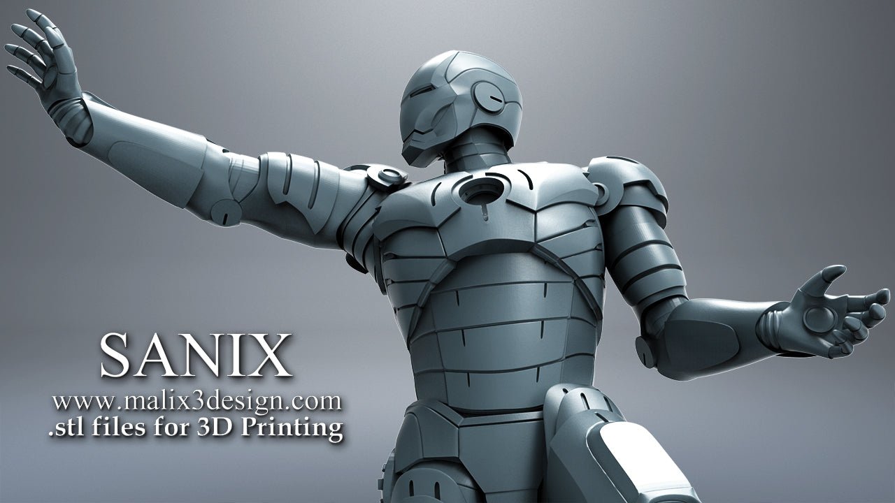 Iron - Man - Sanix3D - Dark Forge Arts