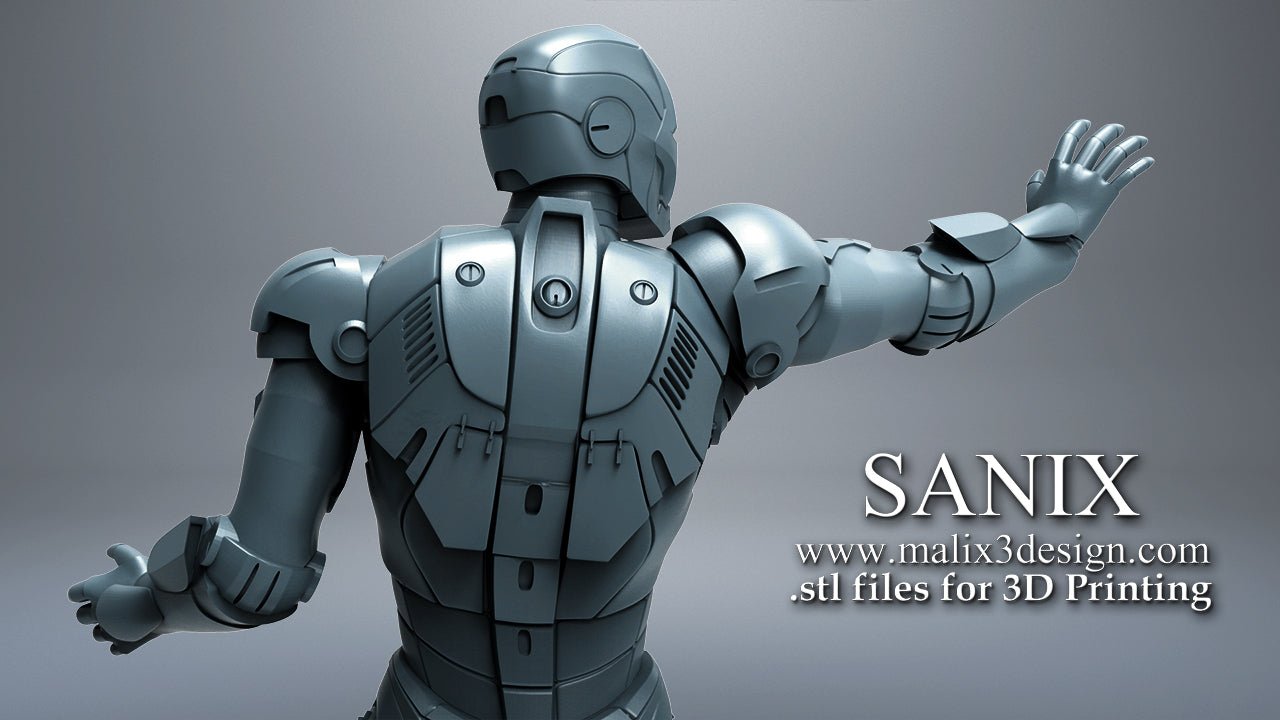 Iron - Man - Sanix3D - Dark Forge Arts