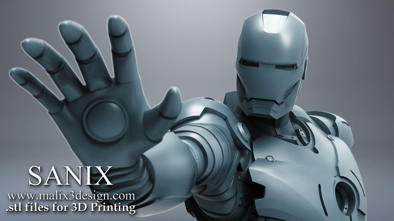 Iron - Man - Sanix3D - Dark Forge Arts