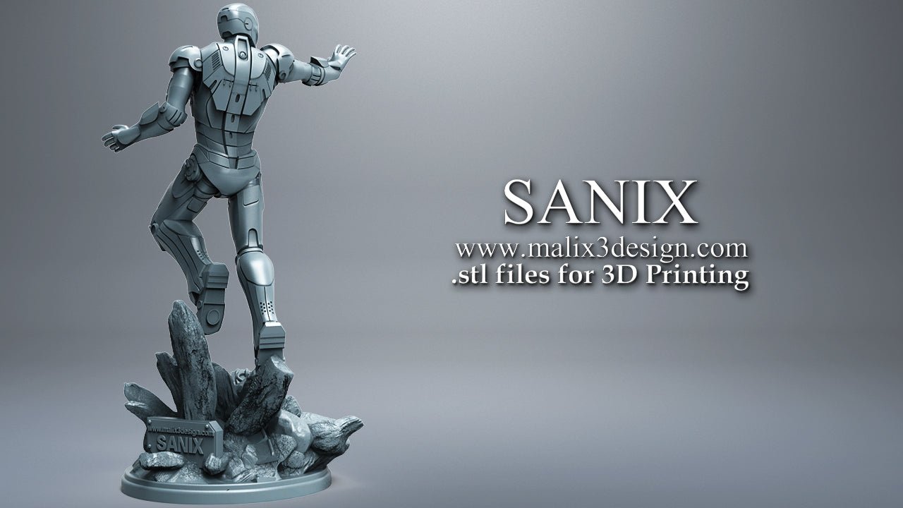 Iron - Man - Sanix3D - Dark Forge Arts