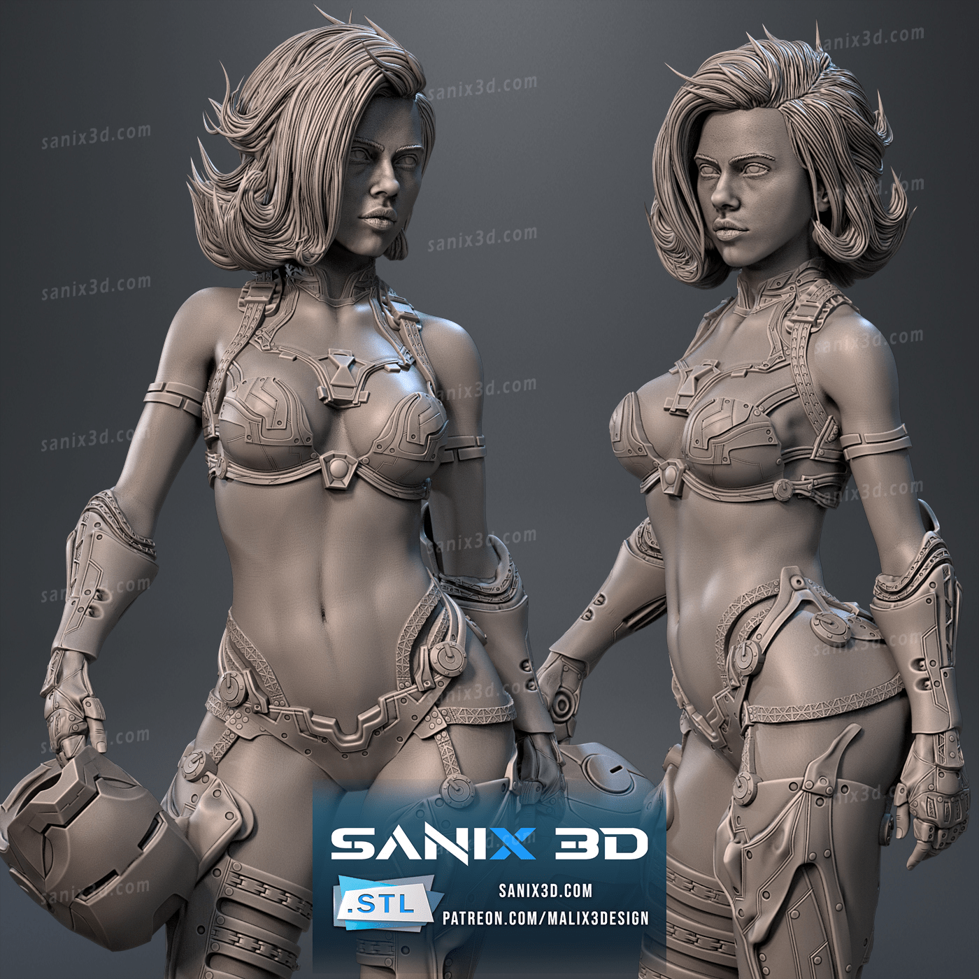 Iron Widow - Sanix3D - Dark Forge Arts