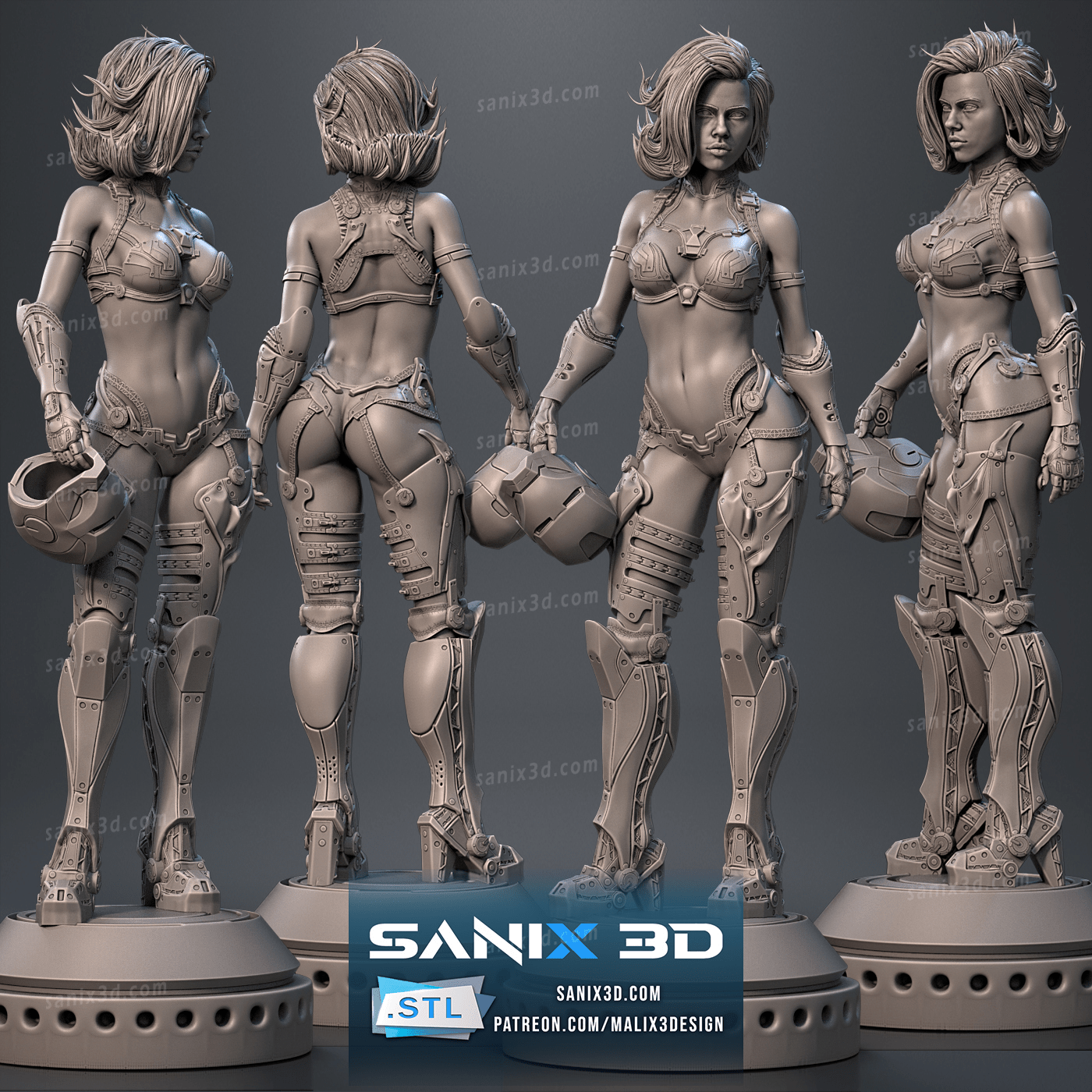 Iron Widow - Sanix3D - Dark Forge Arts