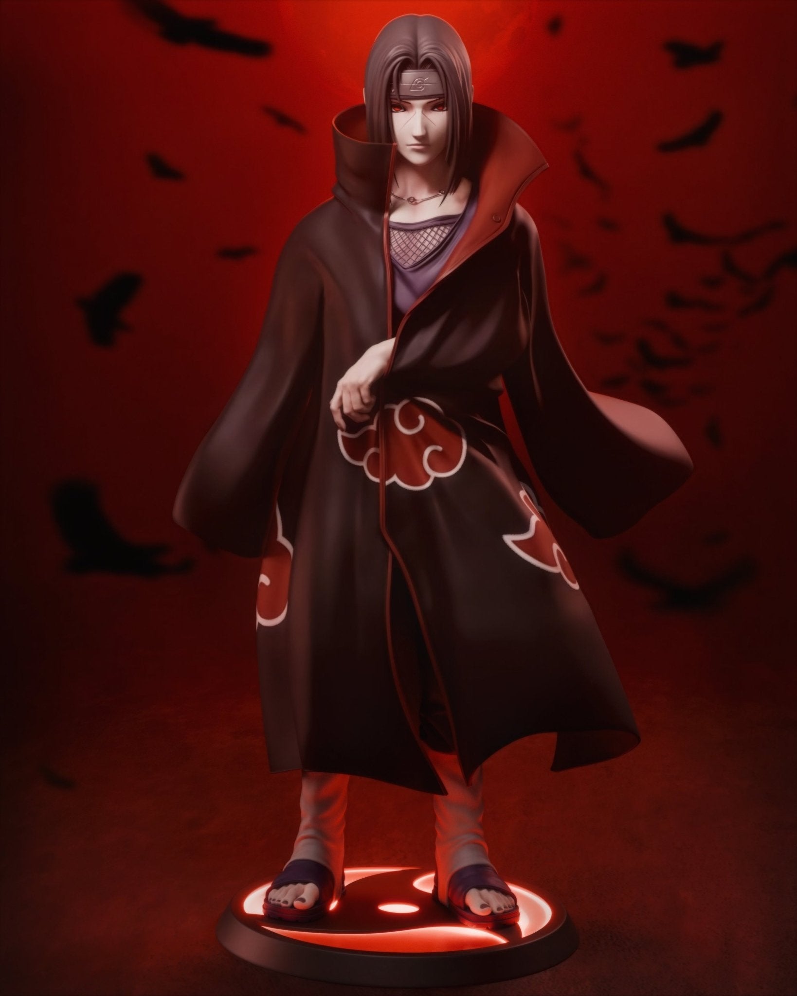 Itachi Uchiha - CA 3D Studios - Dark Forge Arts