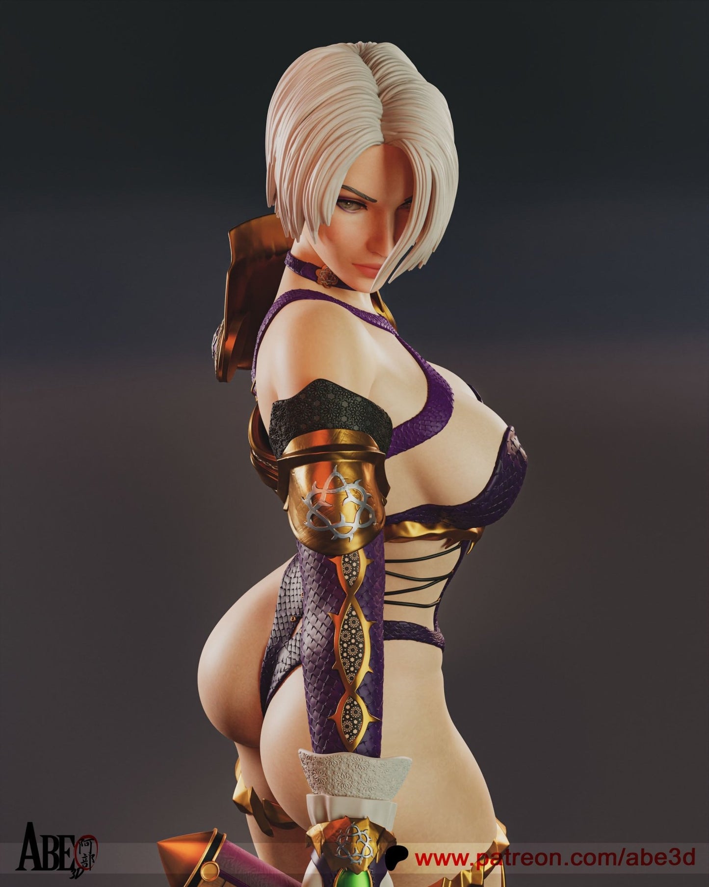 Ivy Valentine - Abe3D - Dark Forge Arts