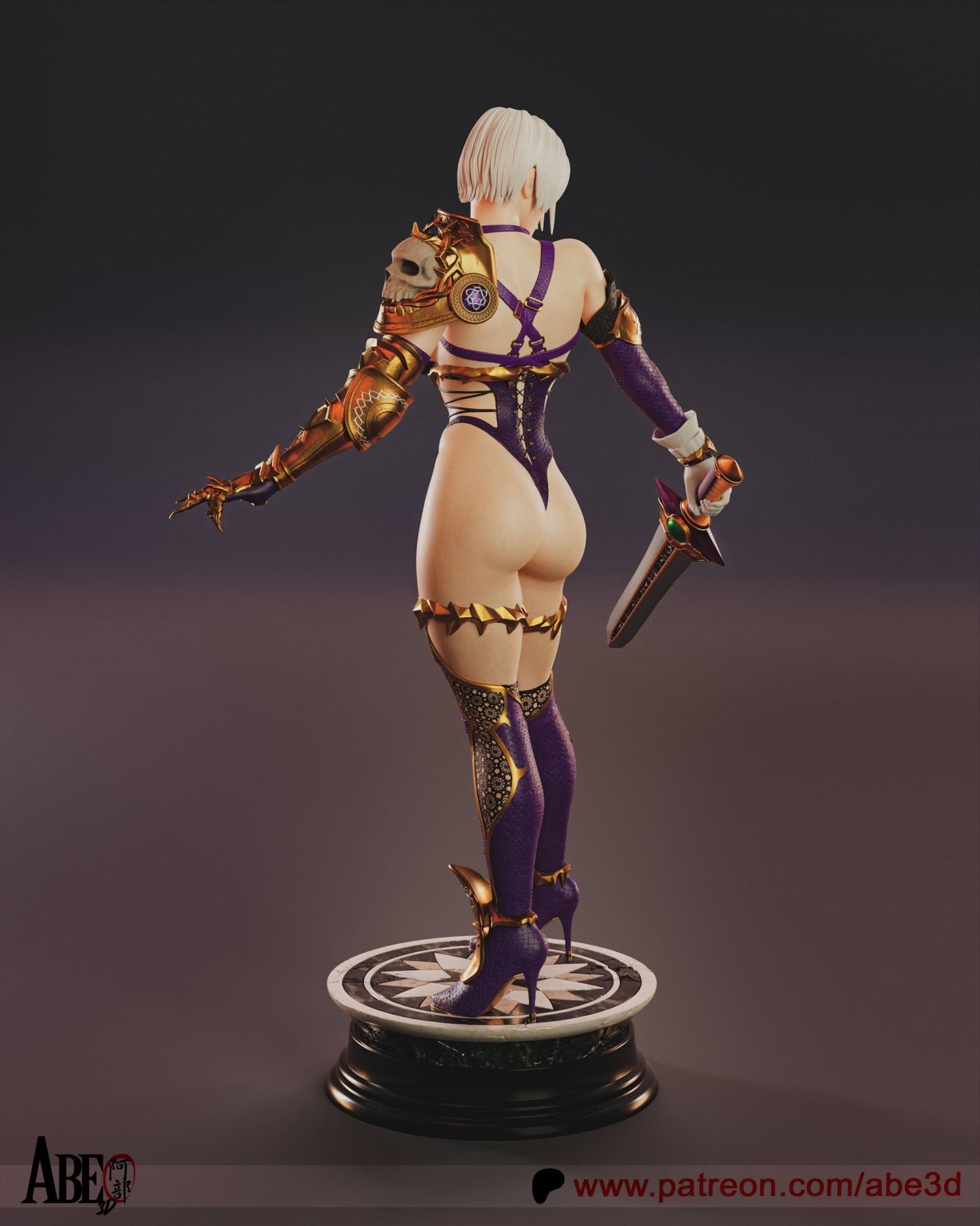 Ivy Valentine - Abe3D - Dark Forge Arts