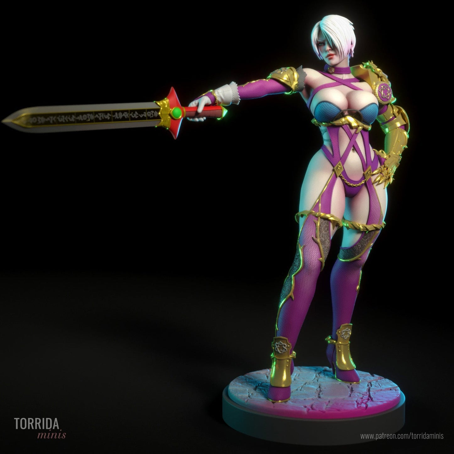Ivy Valentine - Torrida Minis - Dark Forge Arts