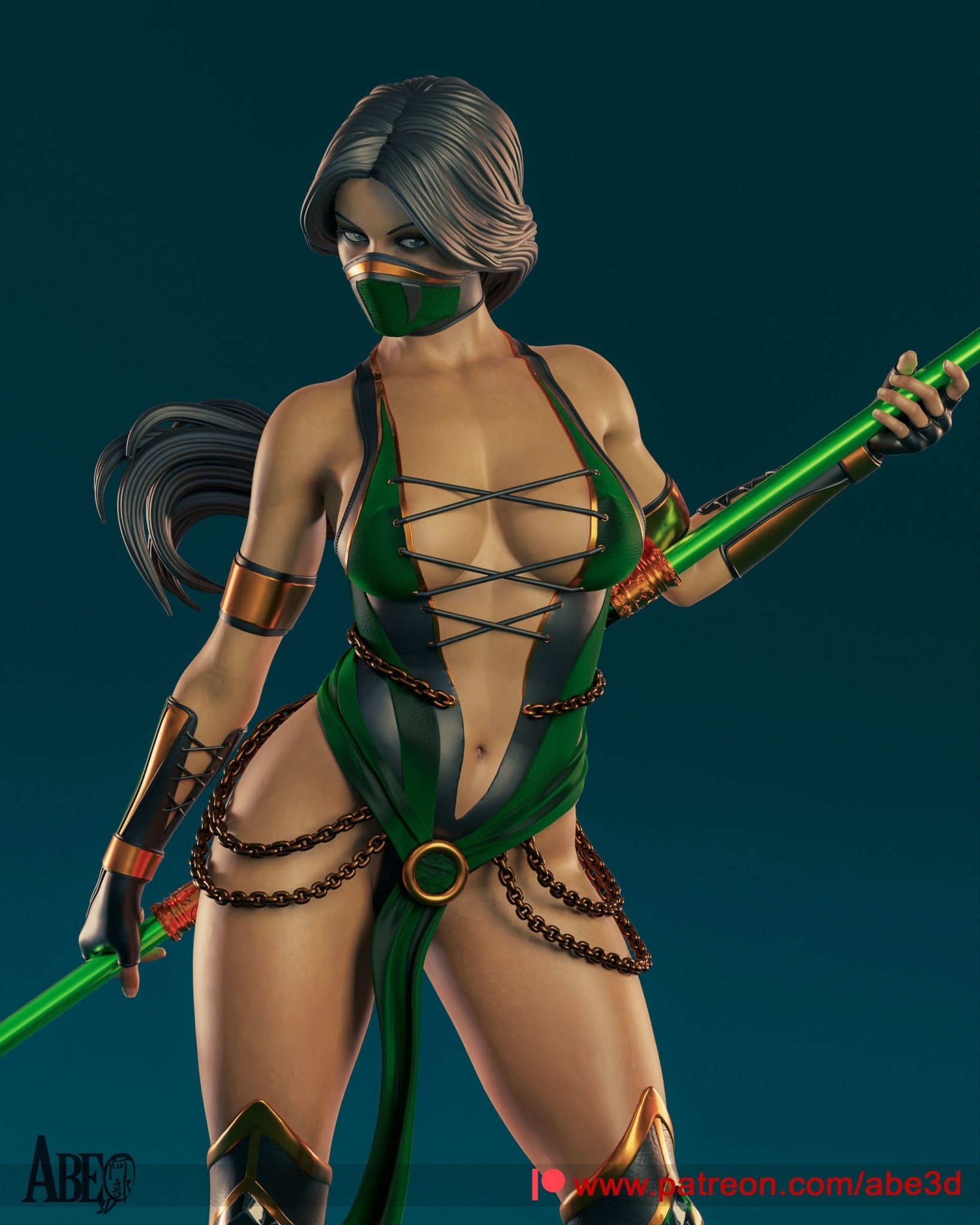 Jade - Abe3D - Dark Forge Arts