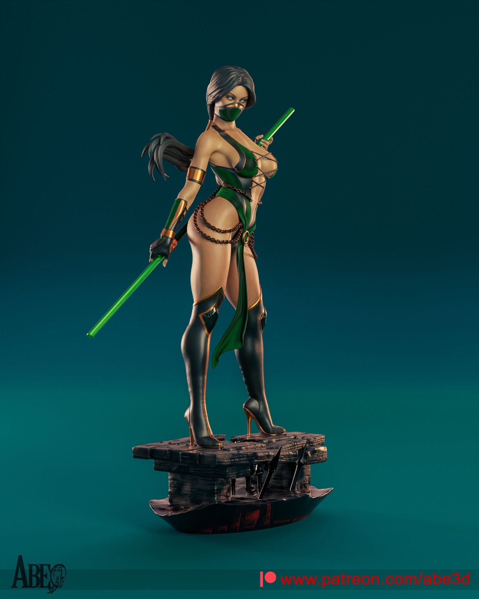 Jade - Abe3D - Dark Forge Arts