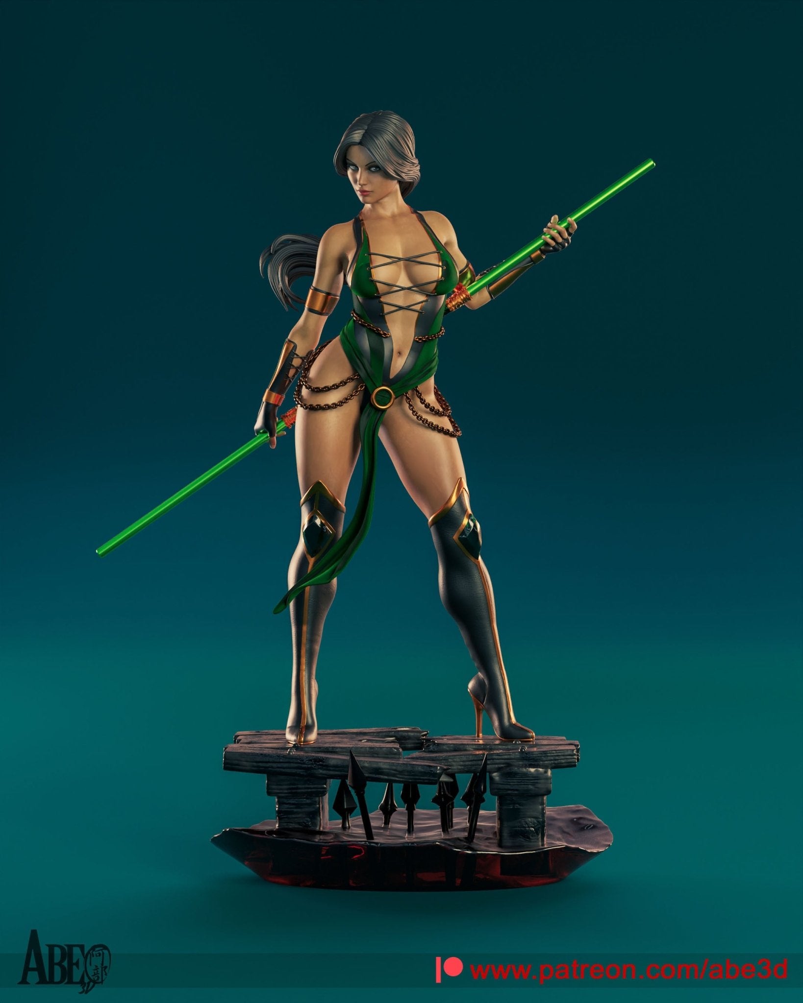 Jade - Abe3D - Dark Forge Arts