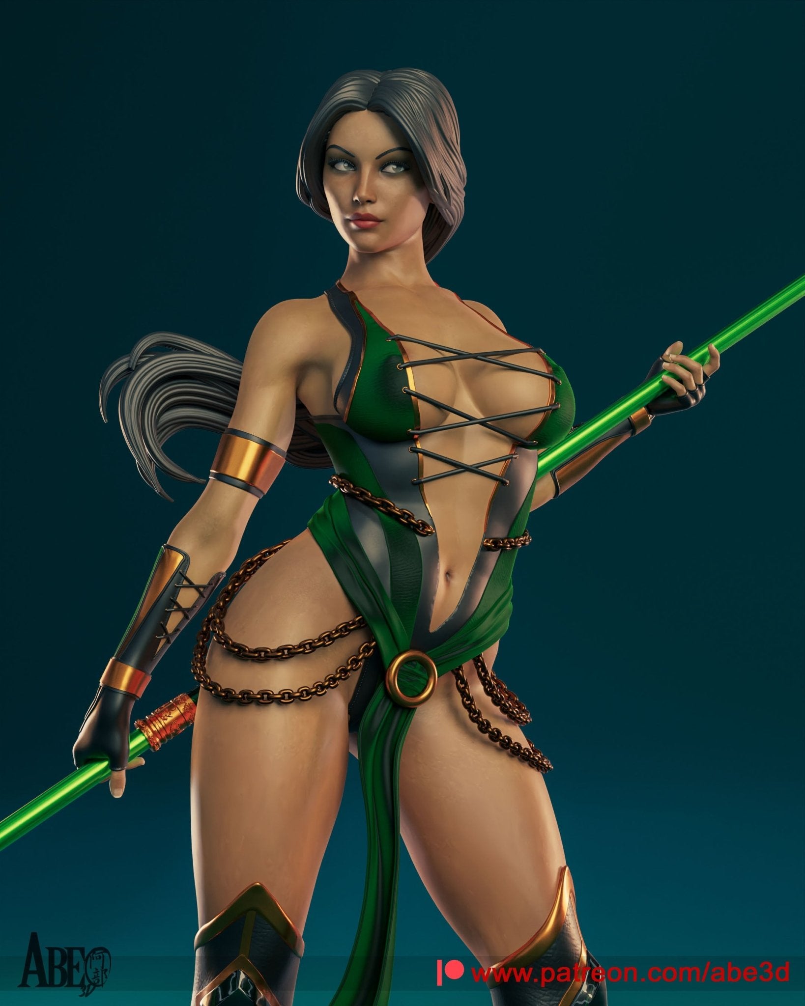 Jade - Abe3D - Dark Forge Arts