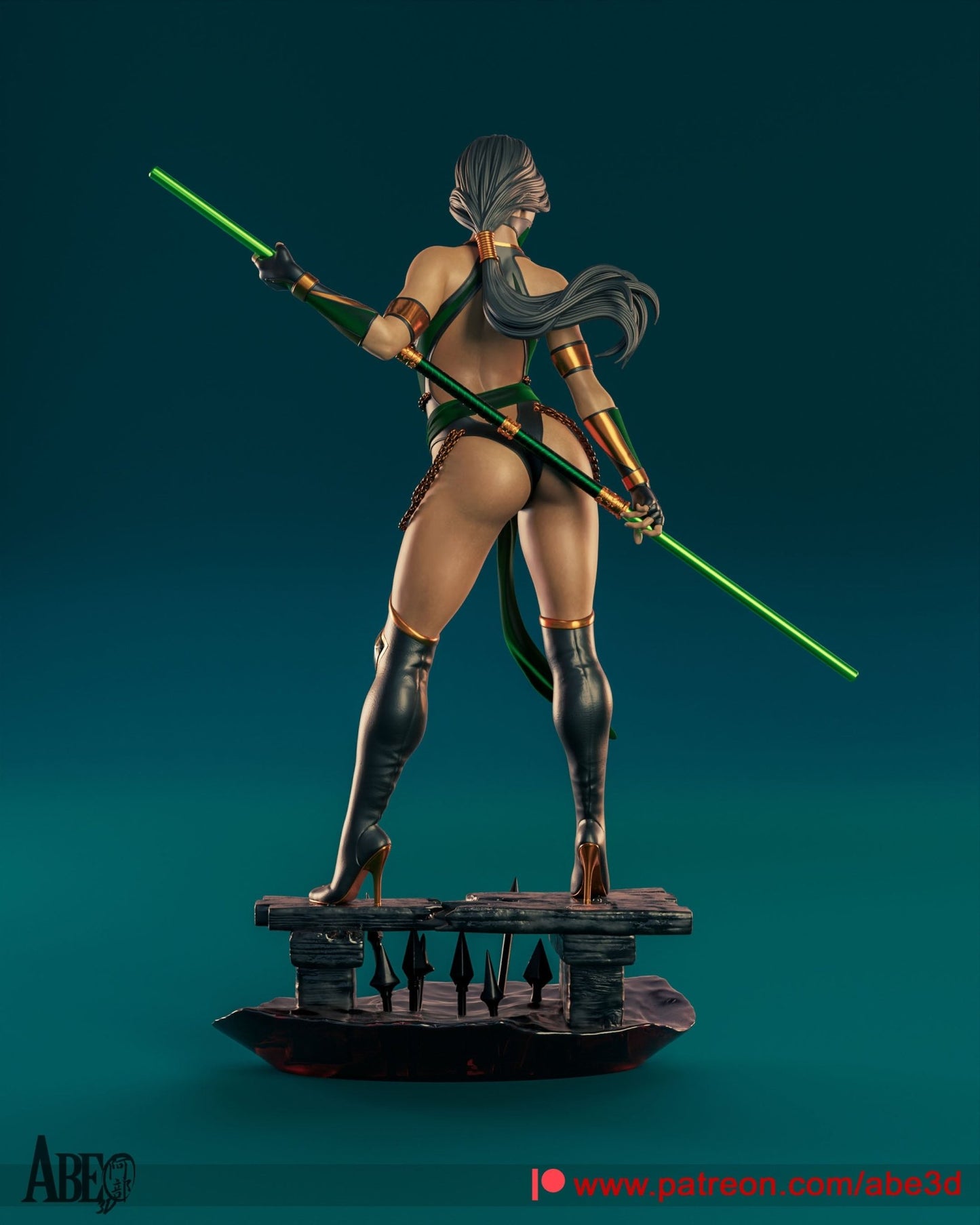 Jade - Abe3D - Dark Forge Arts