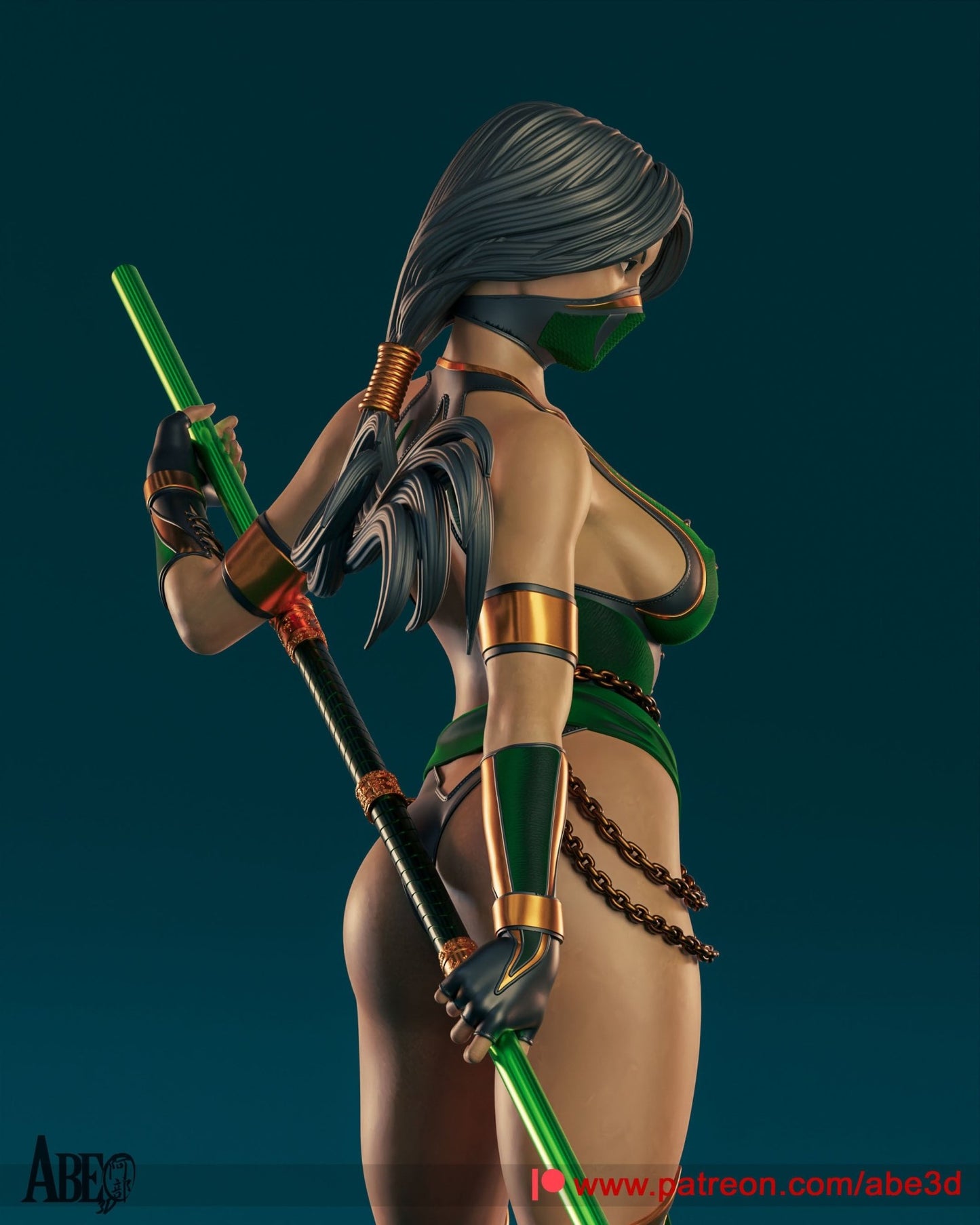 Jade - Abe3D - Dark Forge Arts