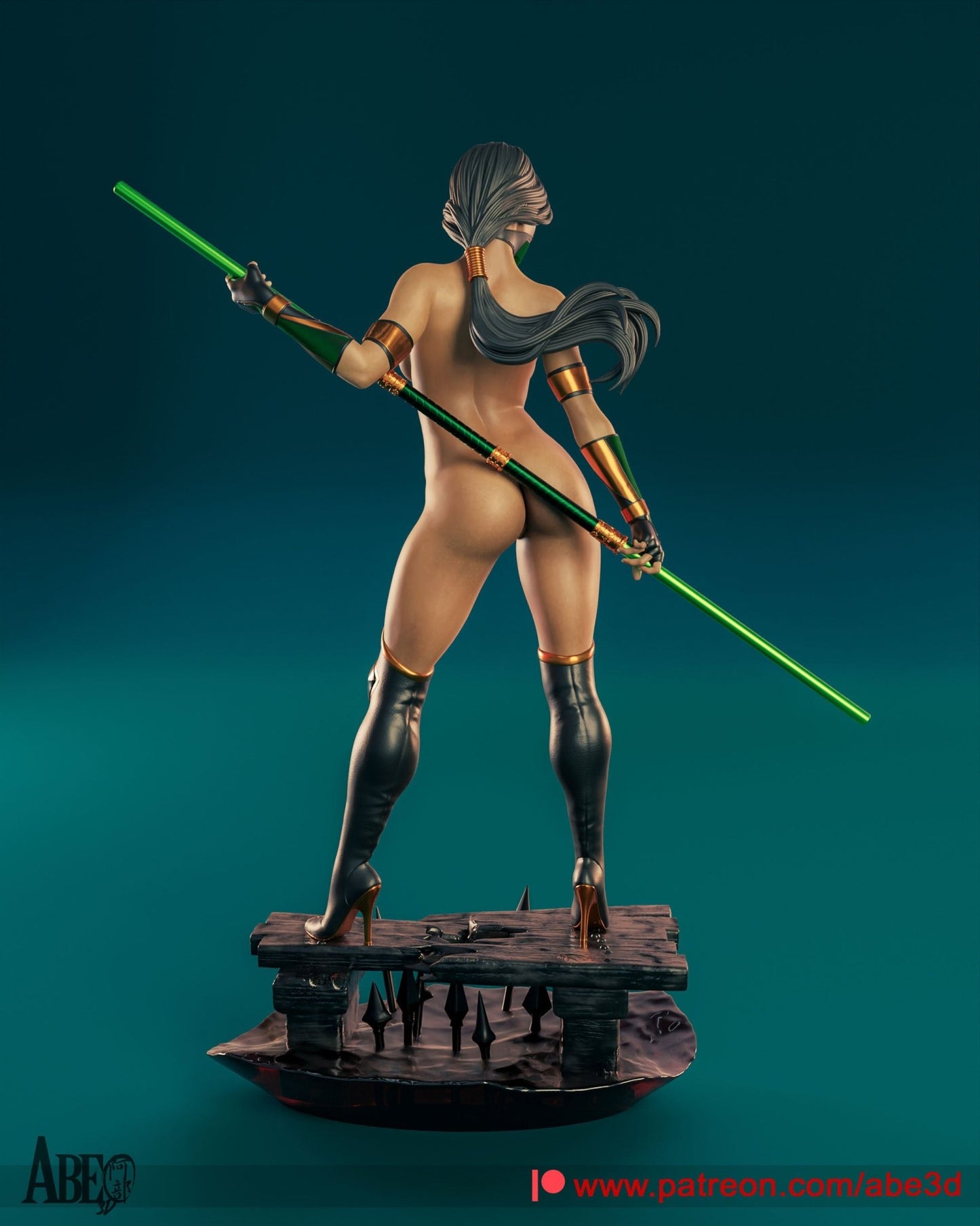 Jade - Abe3D - Dark Forge Arts