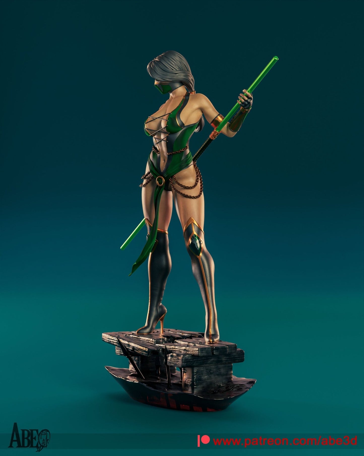 Jade - Abe3D - Dark Forge Arts