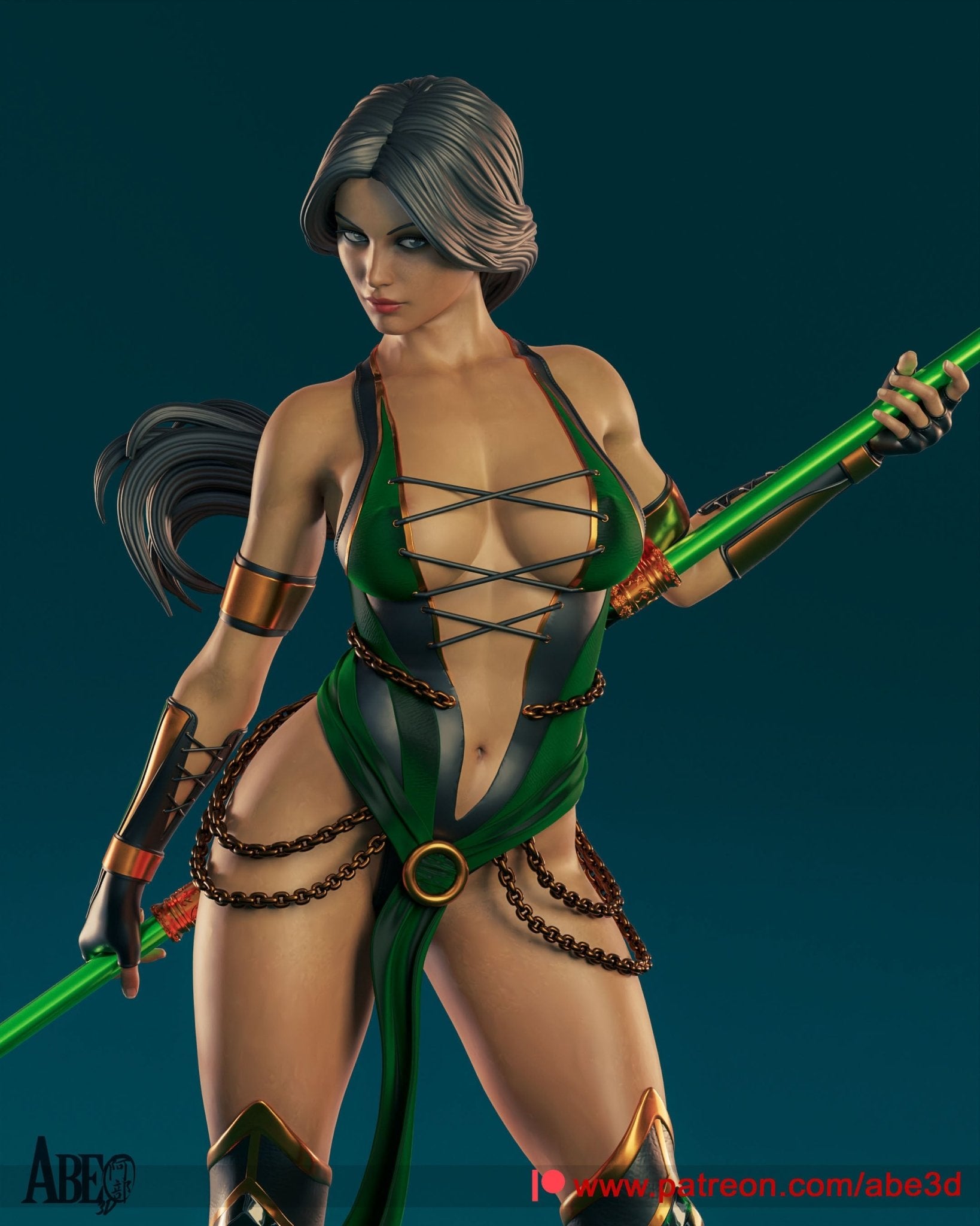 Jade - Abe3D - Dark Forge Arts