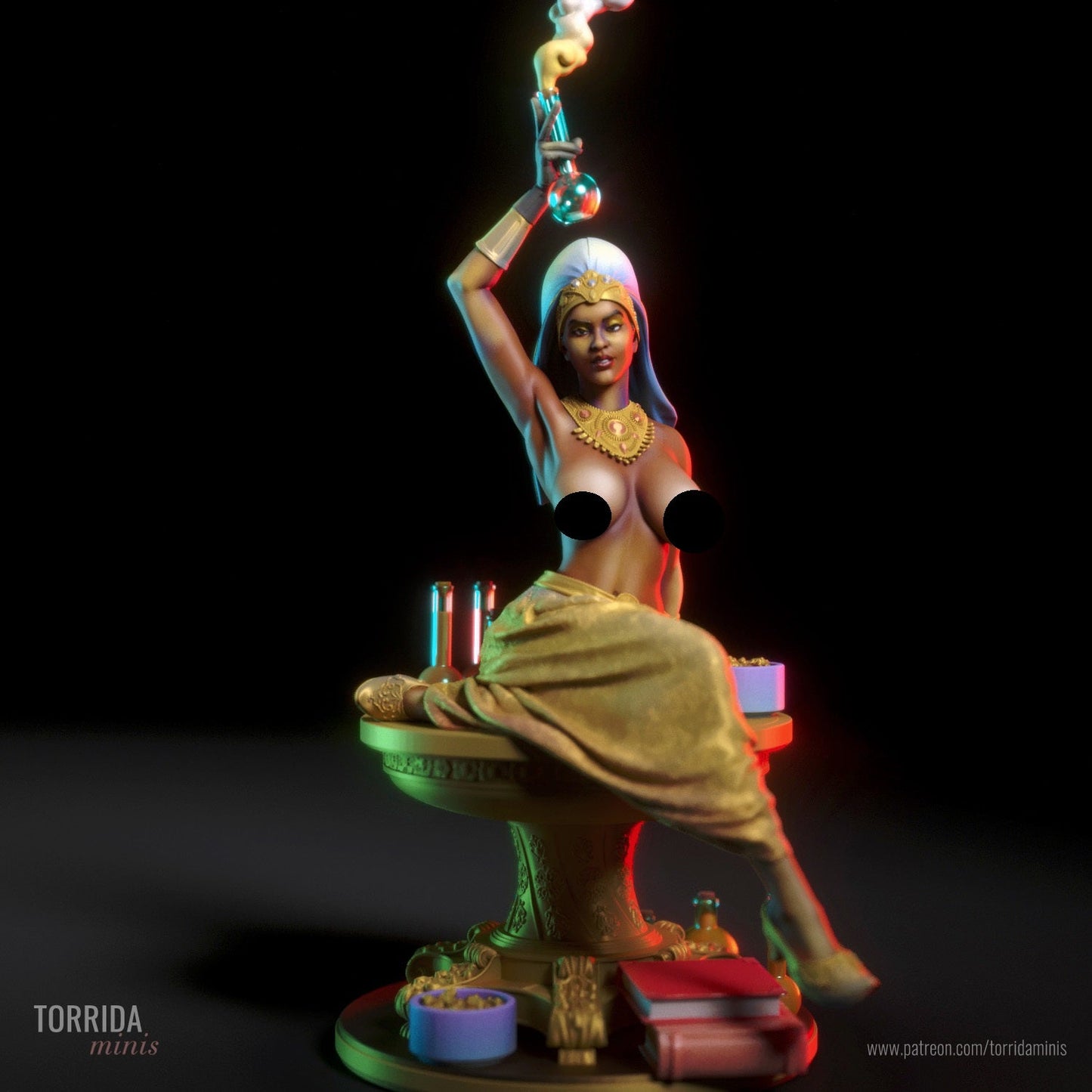 Jahzara - Torrida Minis - Dark Forge Arts