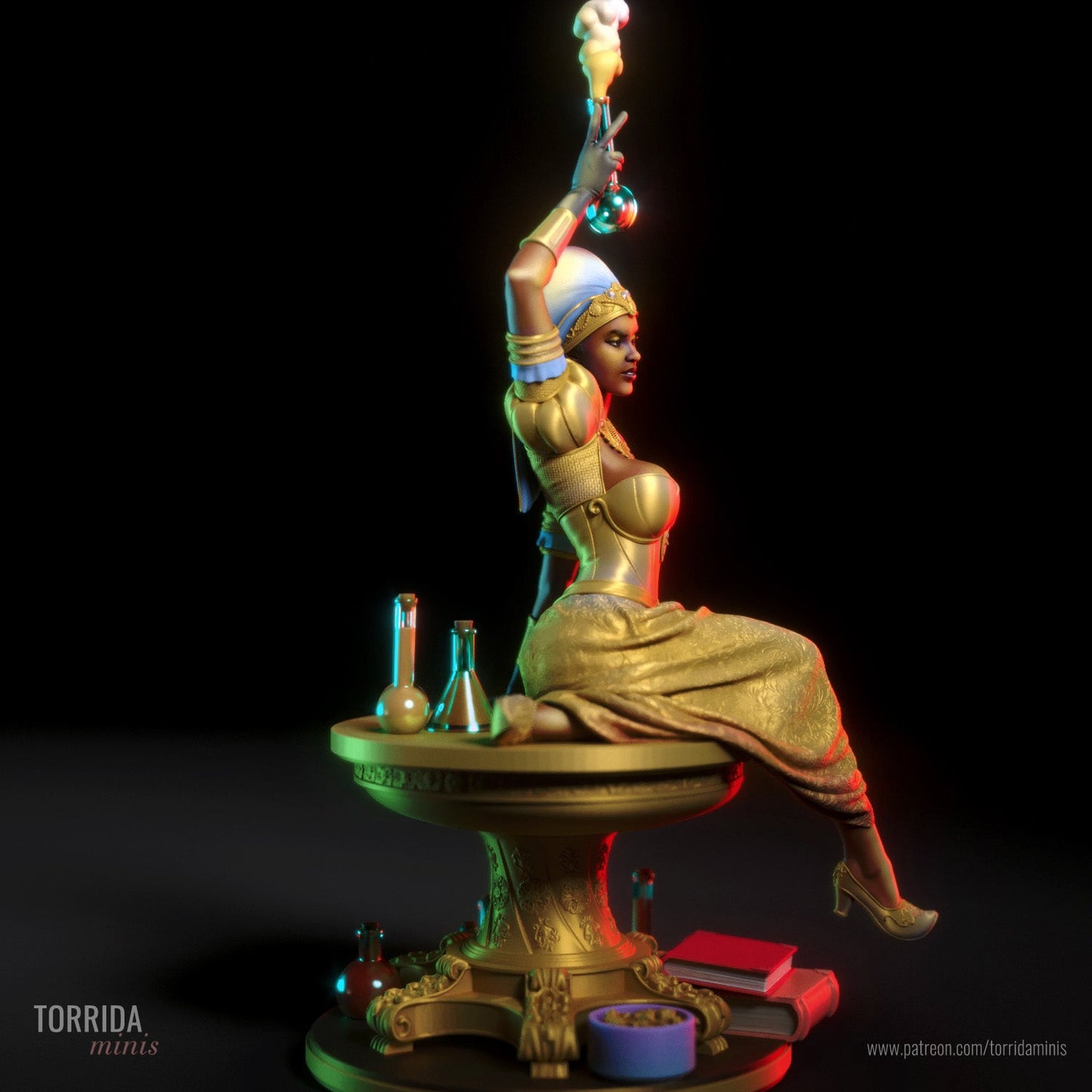Jahzara - Torrida Minis - Dark Forge Arts