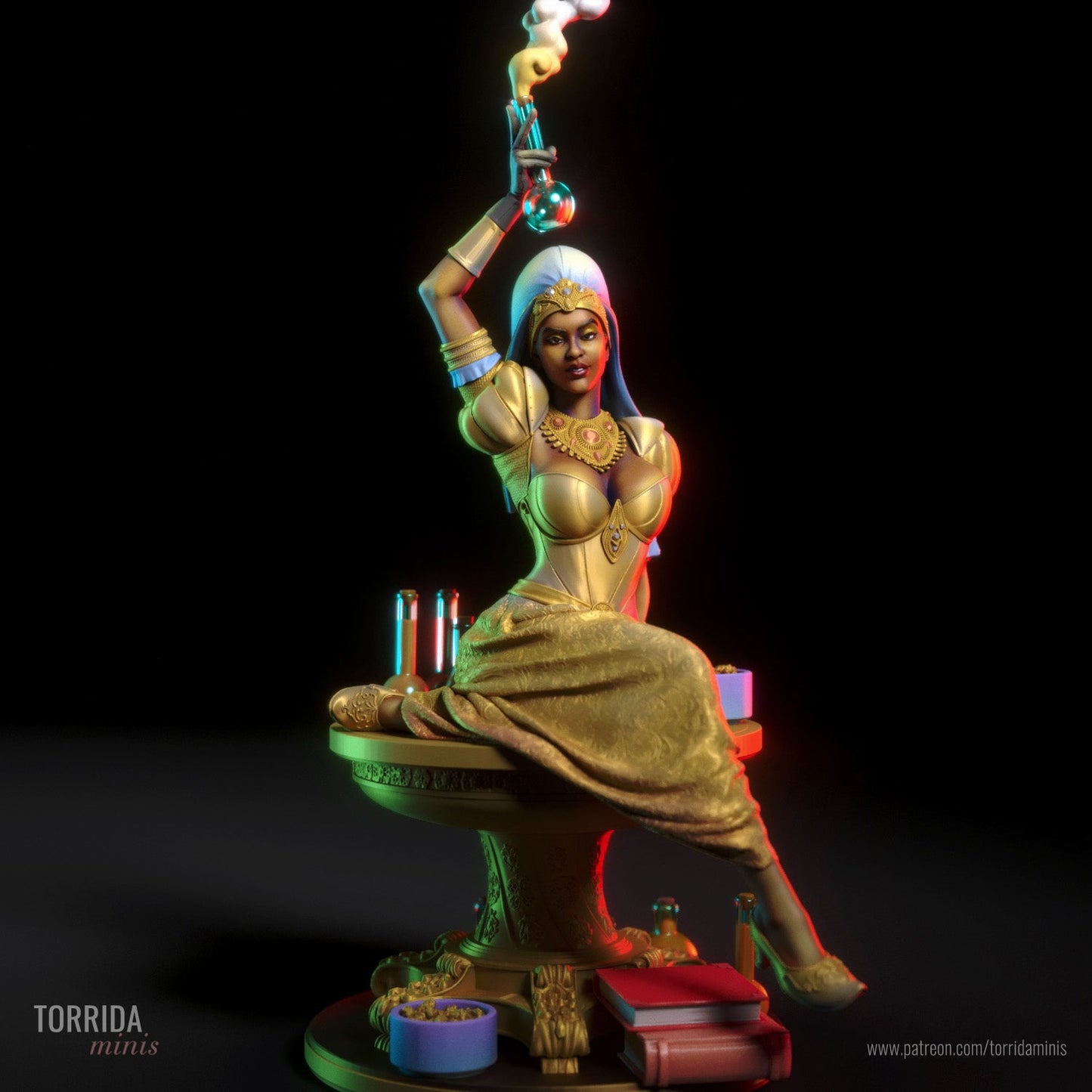 Jahzara - Torrida Minis - Dark Forge Arts