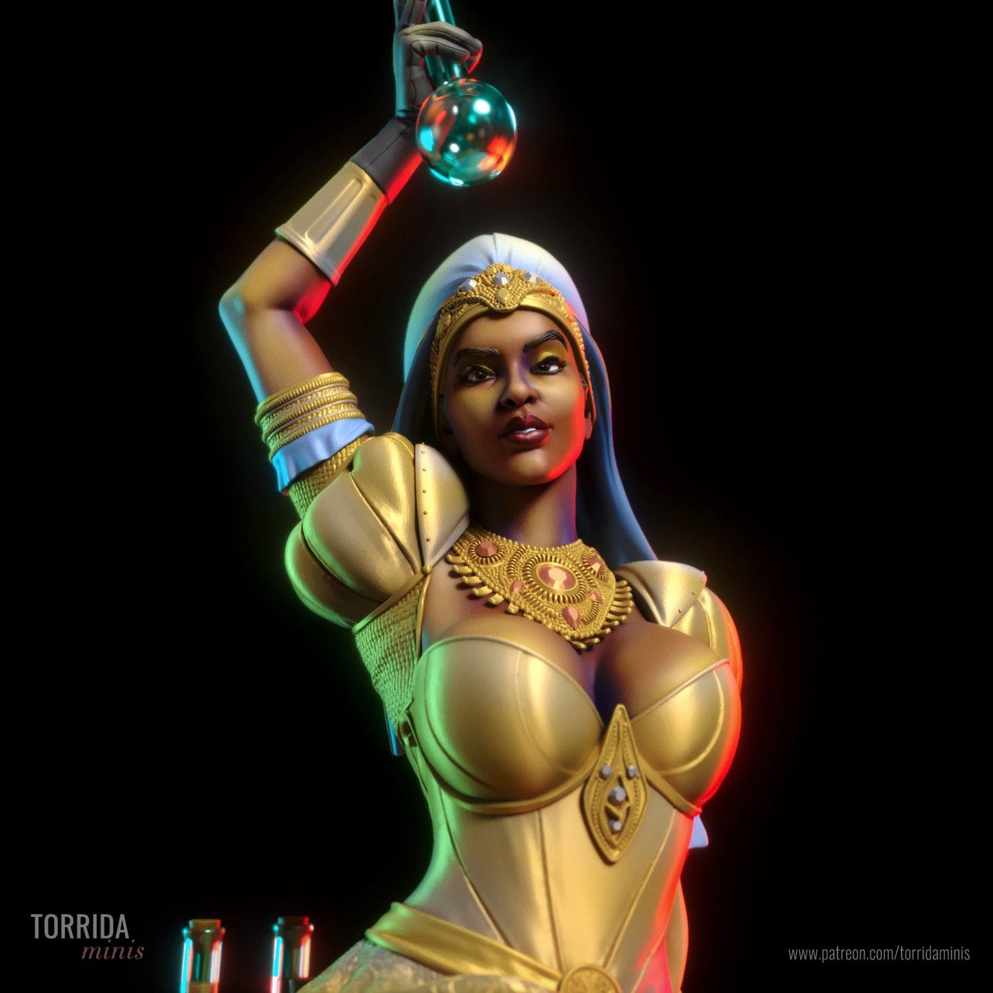 Jahzara - Torrida Minis - Dark Forge Arts