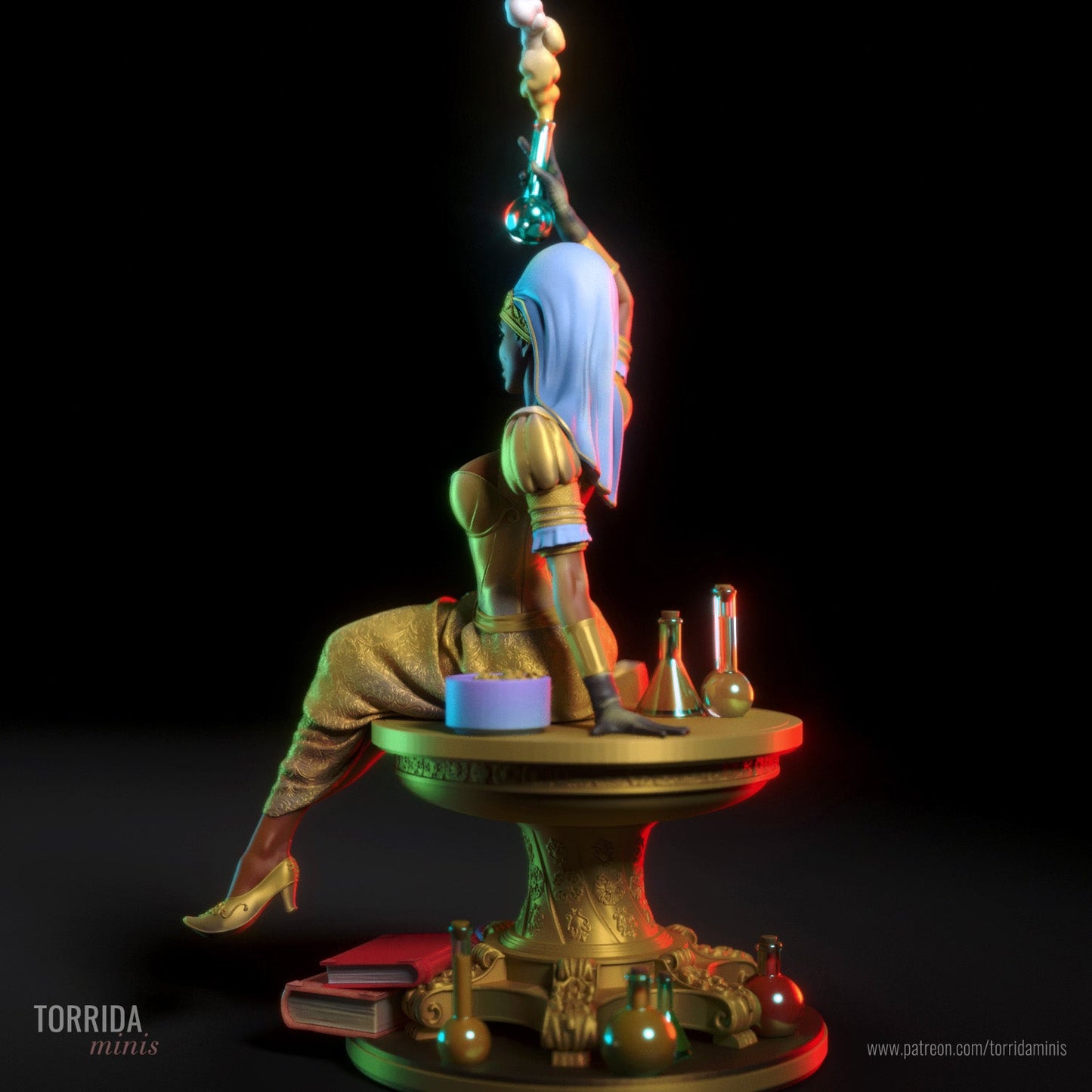 Jahzara - Torrida Minis - Dark Forge Arts