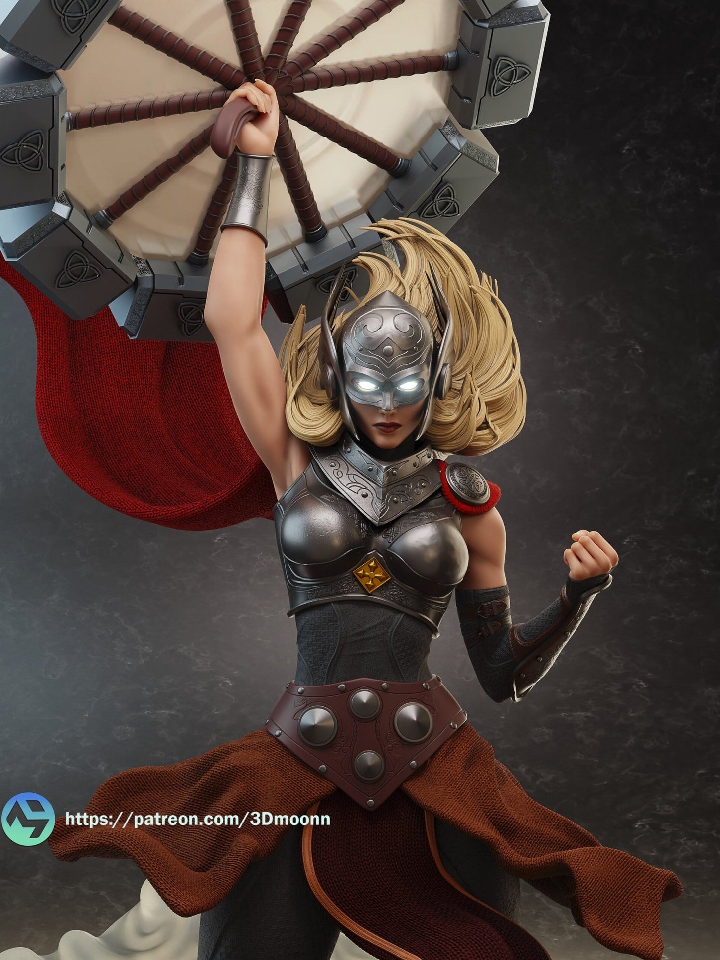 Jane Foster Lady Thor - 3DMoonn - Dark Forge Arts