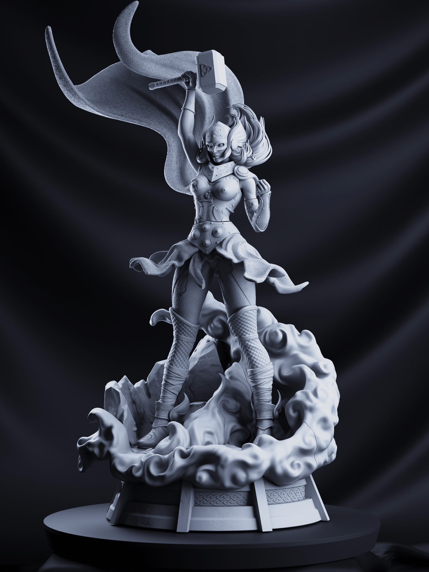 Jane Foster Lady Thor - 3DMoonn - Dark Forge Arts