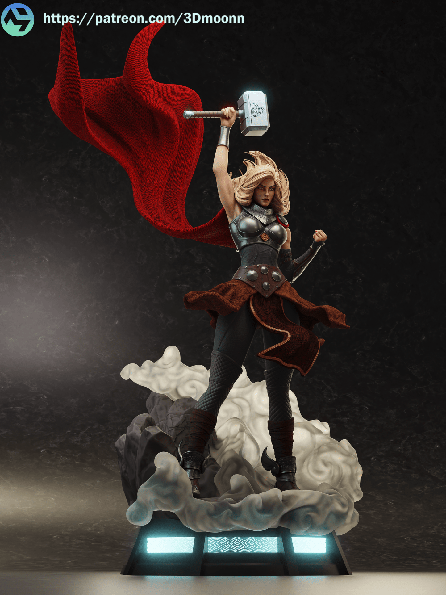 Jane Foster Lady Thor - 3DMoonn - Dark Forge Arts