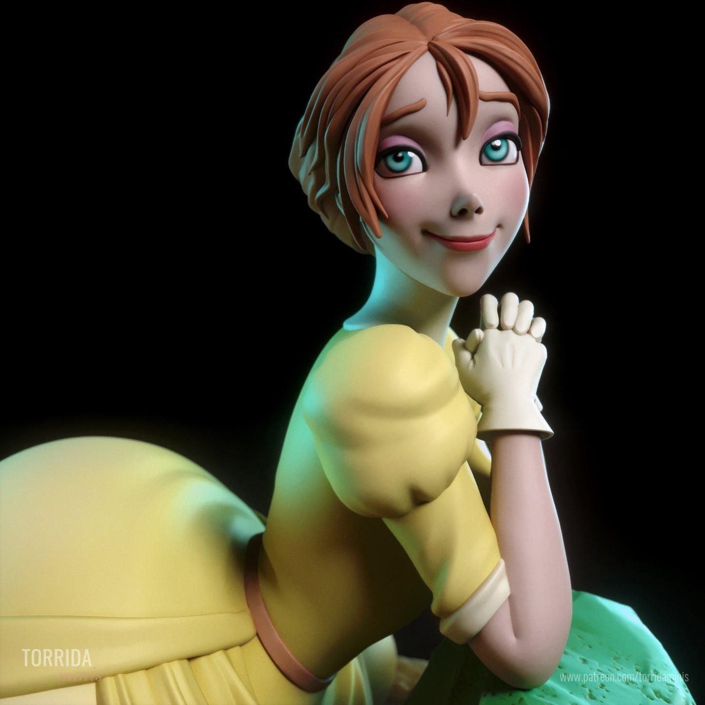 Jane Porter - Torrida Minis - Dark Forge Arts