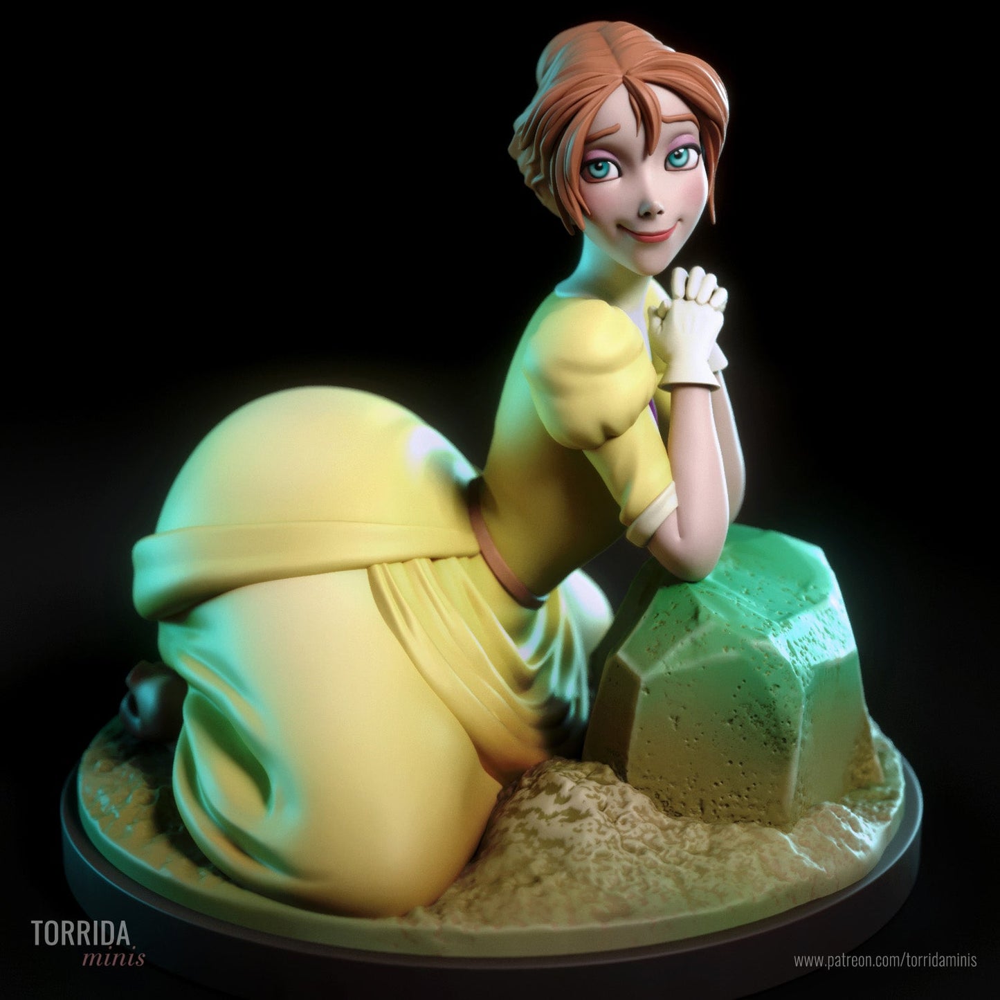 Jane Porter - Torrida Minis - Dark Forge Arts
