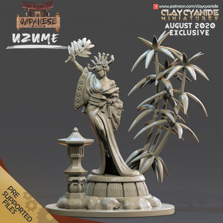 Japanese Dieties - ClayCyanide - Dark Forge Arts