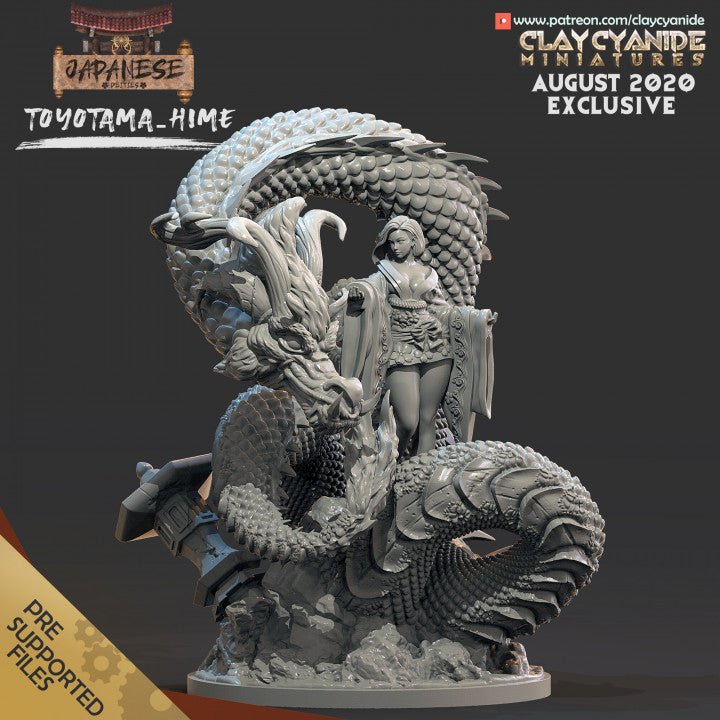 Japanese Dieties - ClayCyanide - Dark Forge Arts